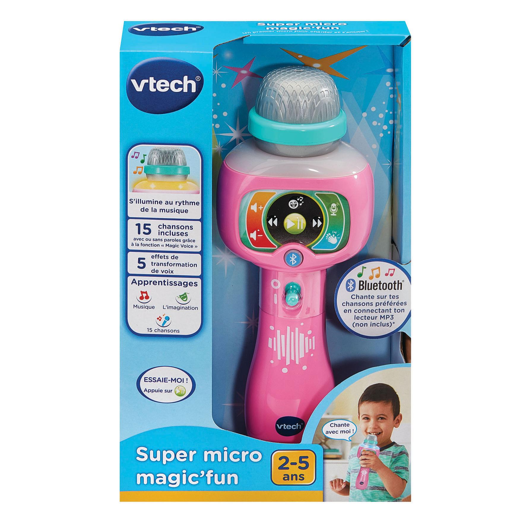 Voir la diapositive 5 : VTECH Super Micro Magic Fun - Rose