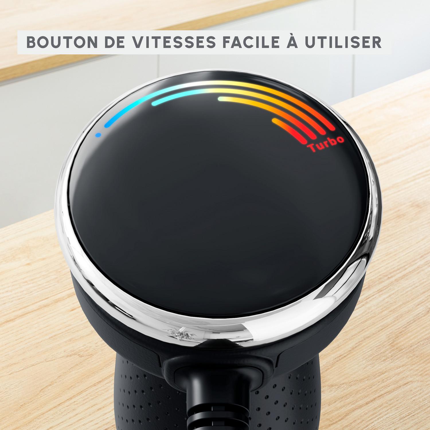 Voir la diapositive 5 : MOULINEX Mixeur plongeant DD671810 - Noir