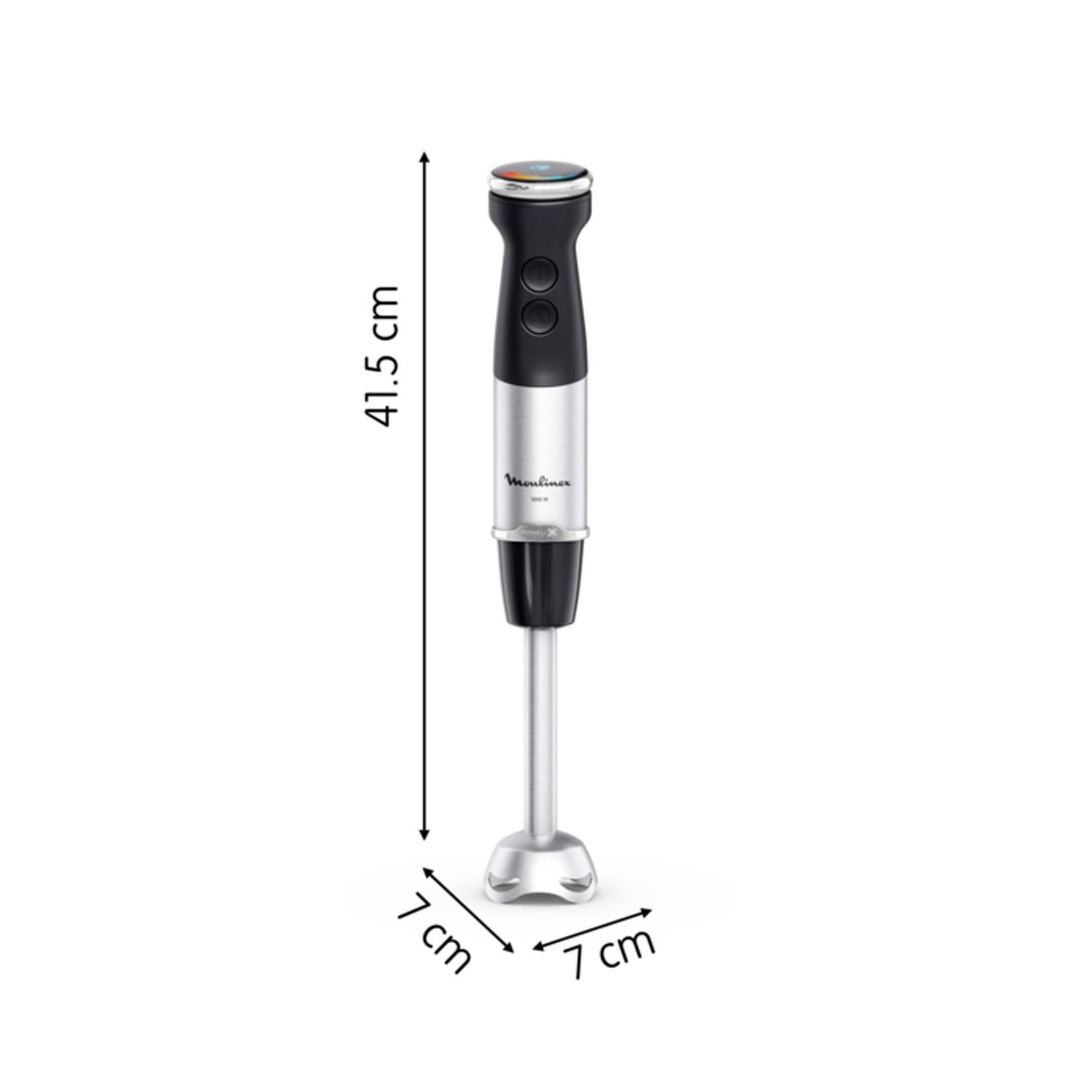 Voir la diapositive 7 : MOULINEX Mixeur plongeant DD671810 - Noir
