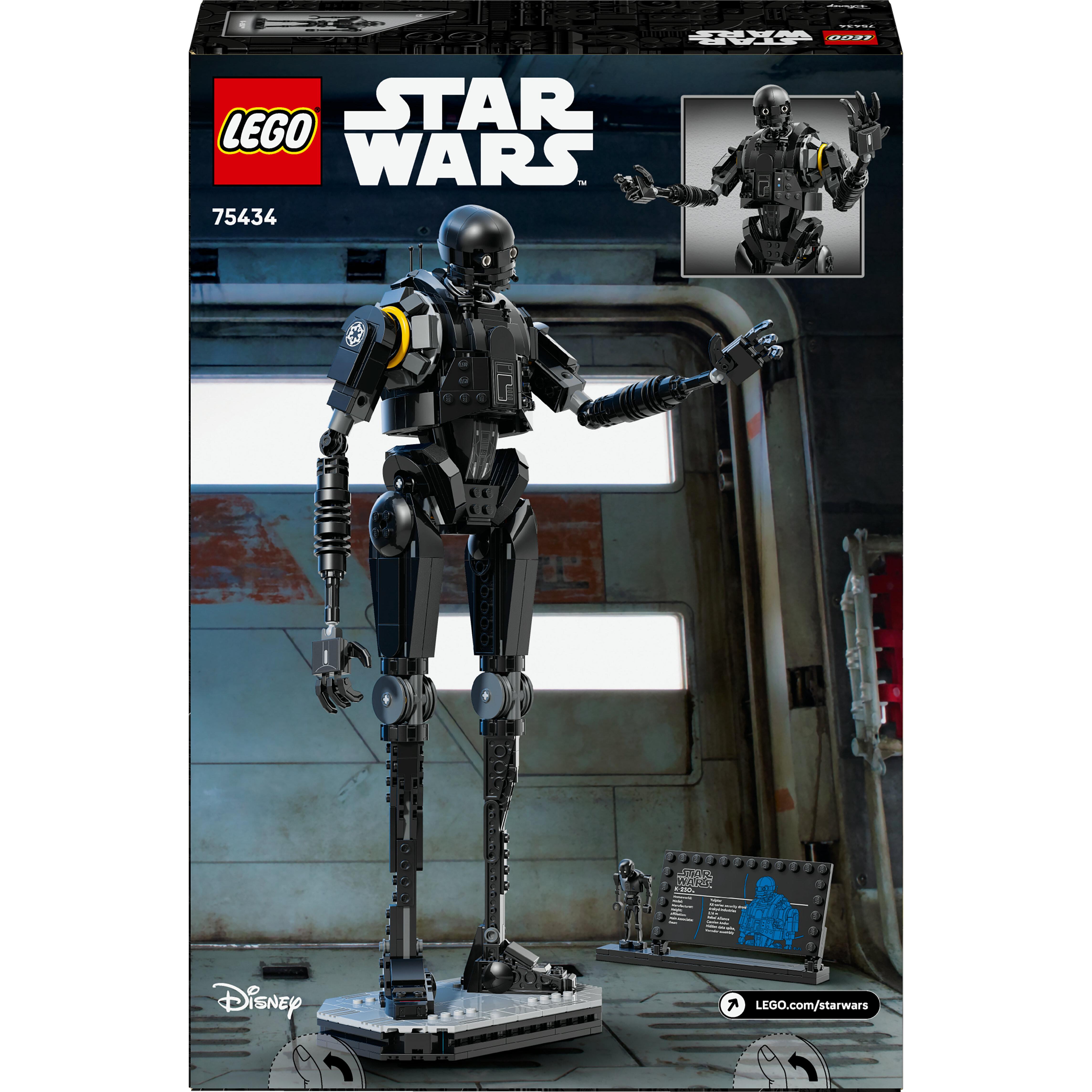 Voir la diapositive 8 : LEGO Star Wars : Andor 75434 K-2SO le Droïde de Sécurité - Jouet pour Garçon dès 10 ans