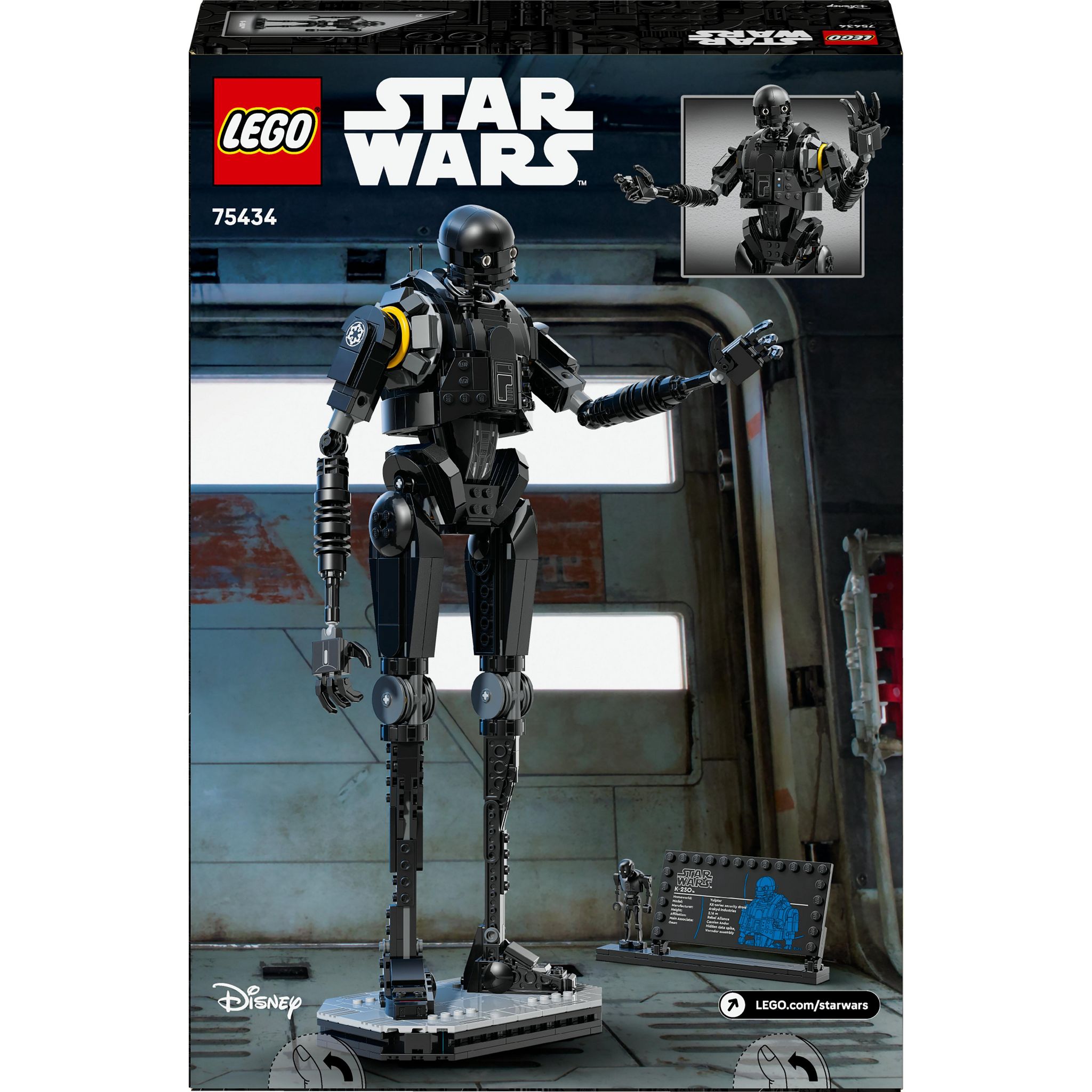 Voir la diapositive 8 : LEGO Star Wars 75434 - K-2SO Le Droïde de Sécurité