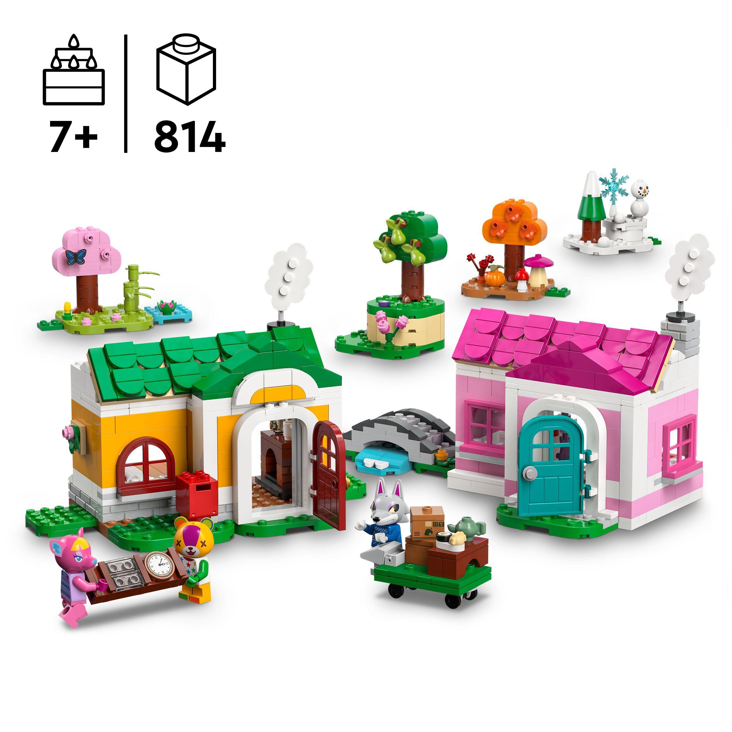 Voir la diapositive 3 : LEGO Animal Crossing 77057 Les Maisons Créatives : au Gré des Saisons - Jouet dès 7 ans