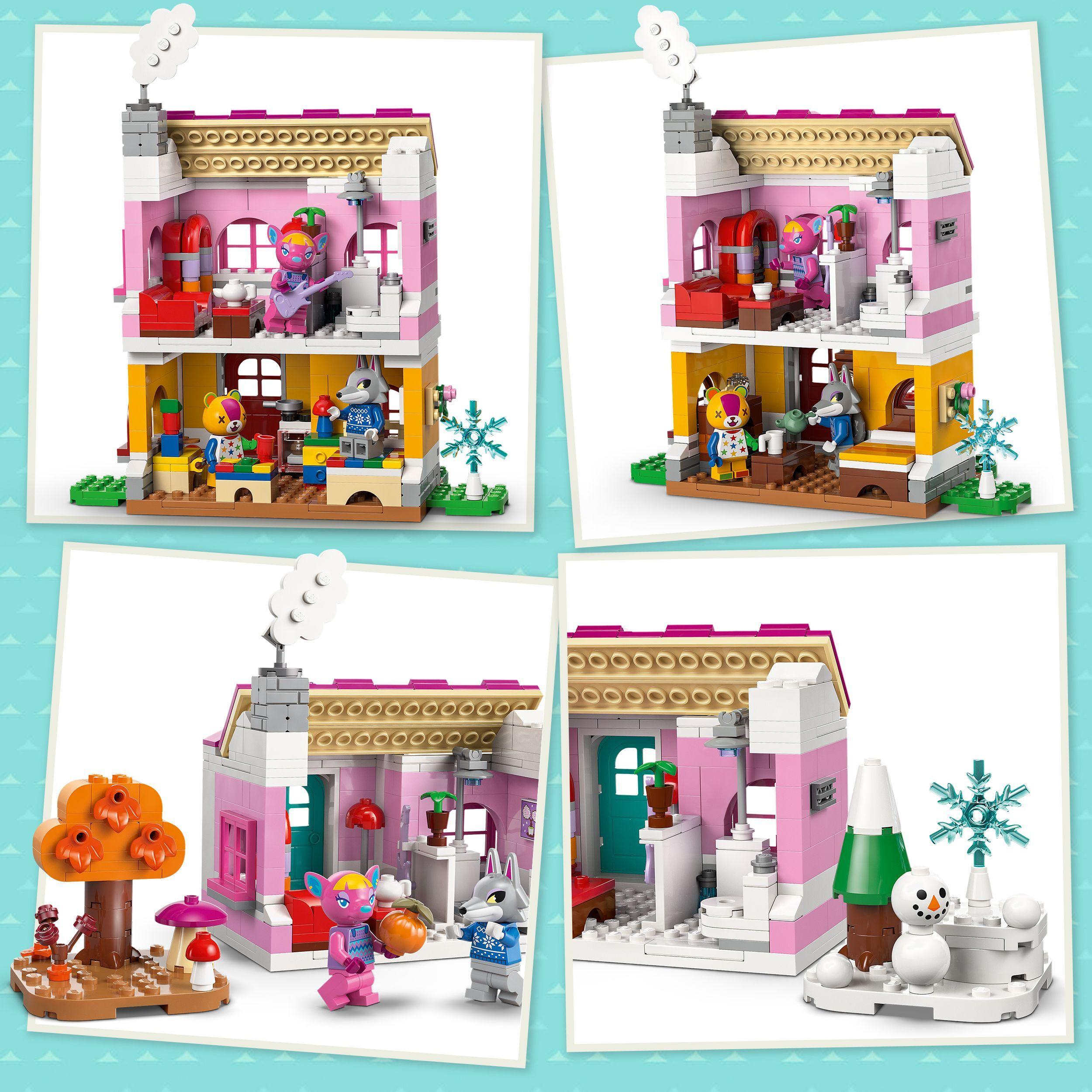 Voir la diapositive 5 : LEGO Animal Crossing 77057 Les Maisons Créatives : au Gré des Saisons - Jouet dès 7 ans