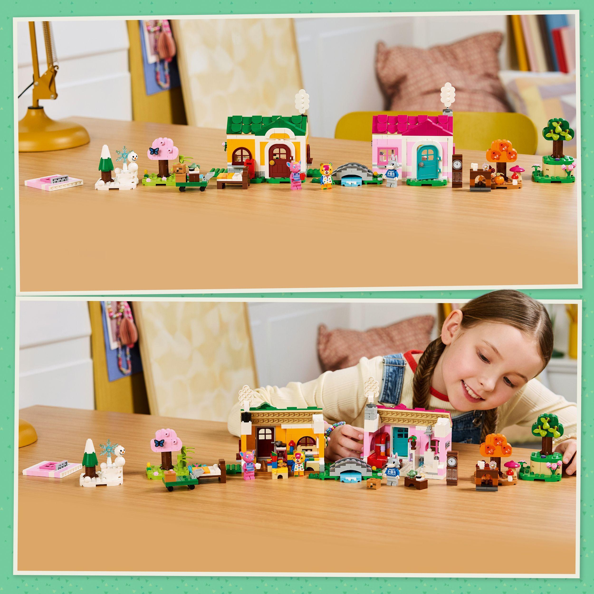 Voir la diapositive 7 : LEGO Animal Crossing 77057 Les Maisons Créatives : au Gré des Saisons - Jouet dès 7 ans