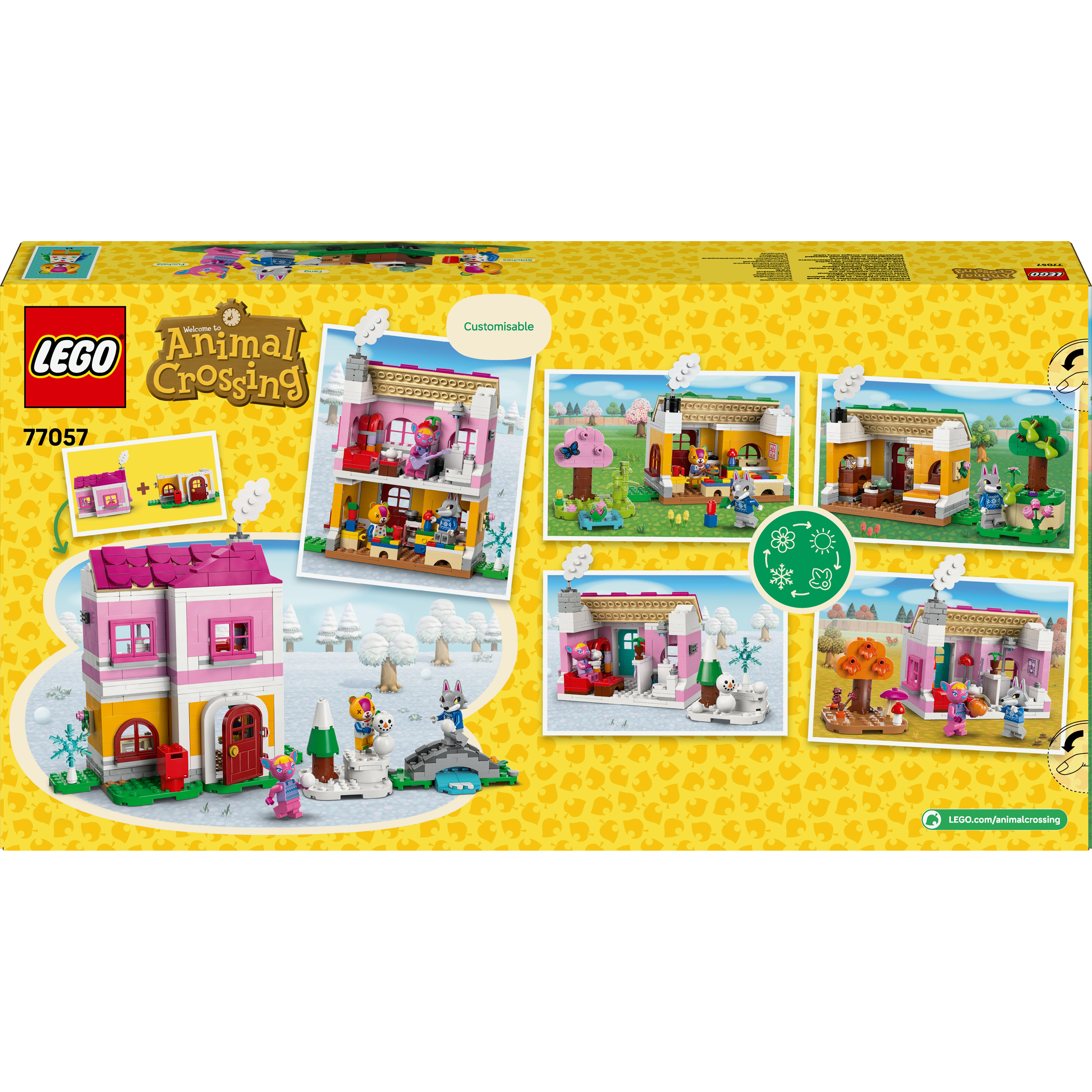 Voir la diapositive 8 : LEGO Animal Crossing 77057 Les Maisons Créatives : au Gré des Saisons - Jouet dès 7 ans