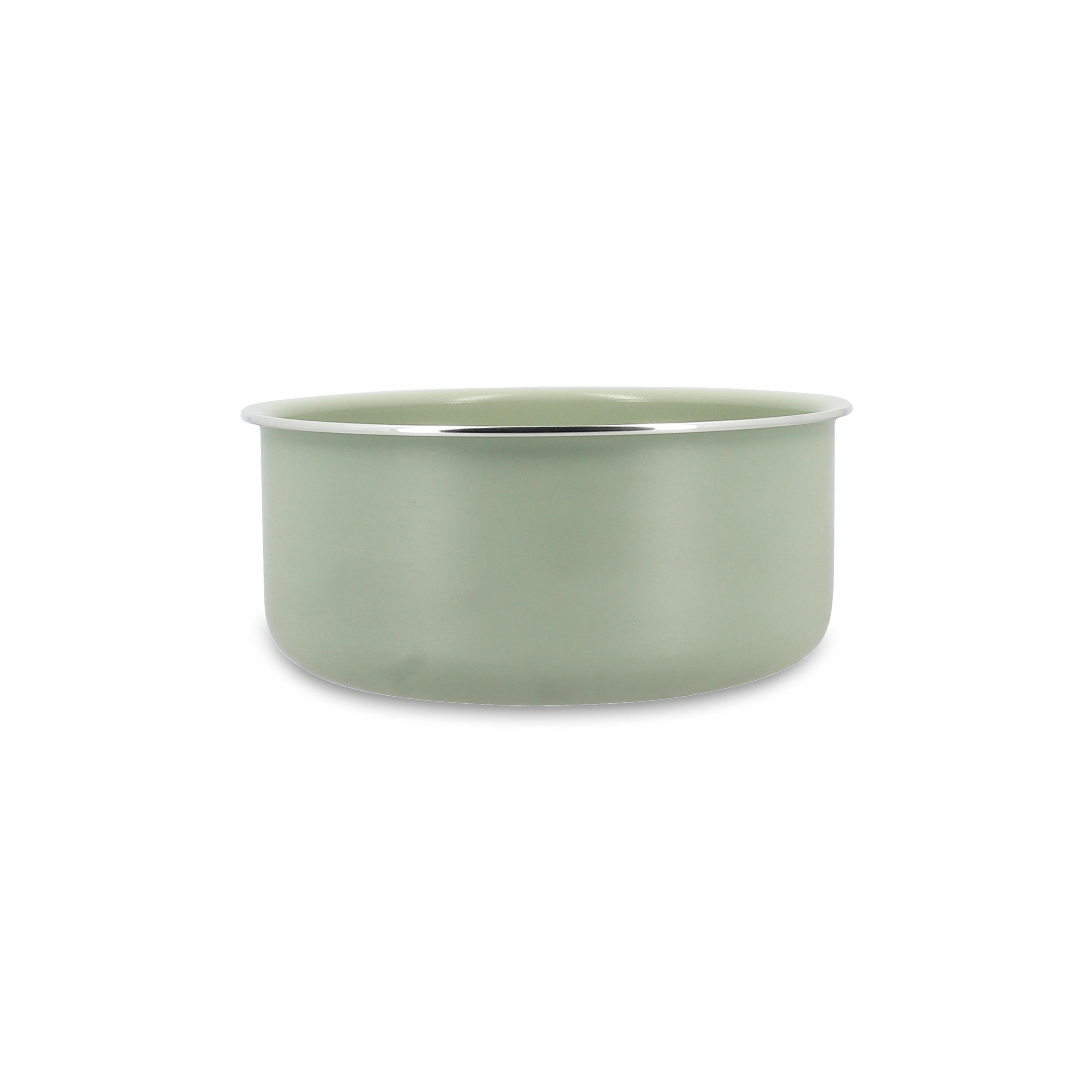 Casserole en aluminium 18cm vert
