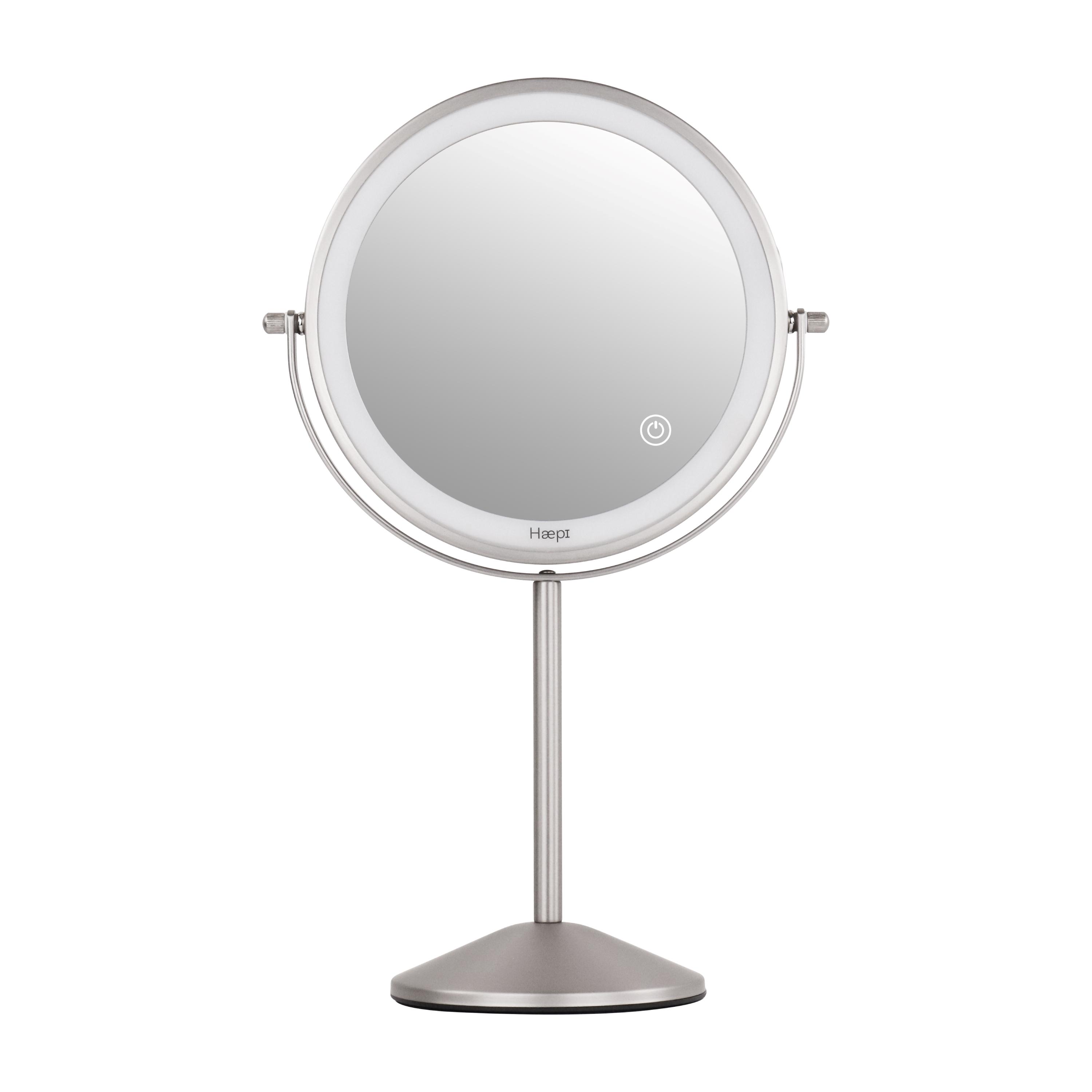 Voir la diapositive 8 : HAEPI Miroir sur pied BELLA - Gris