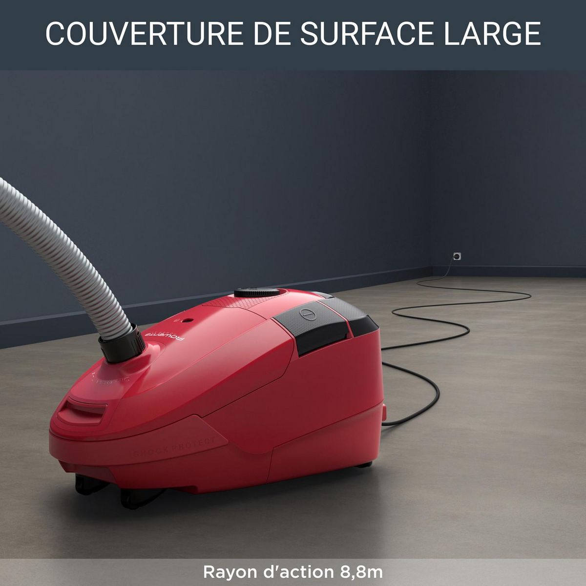 ROWENTA Aspirateur traîneau RO3134EA - Rouge