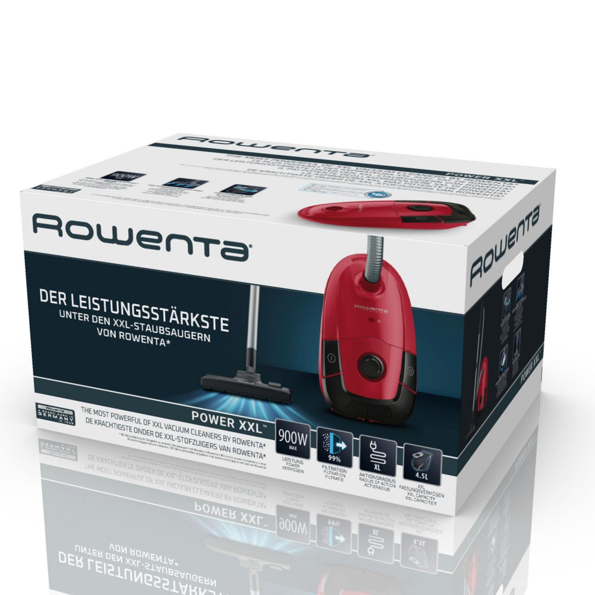 Voir la diapositive 8 : ROWENTA Aspirateur traîneau RO3134EA - Rouge