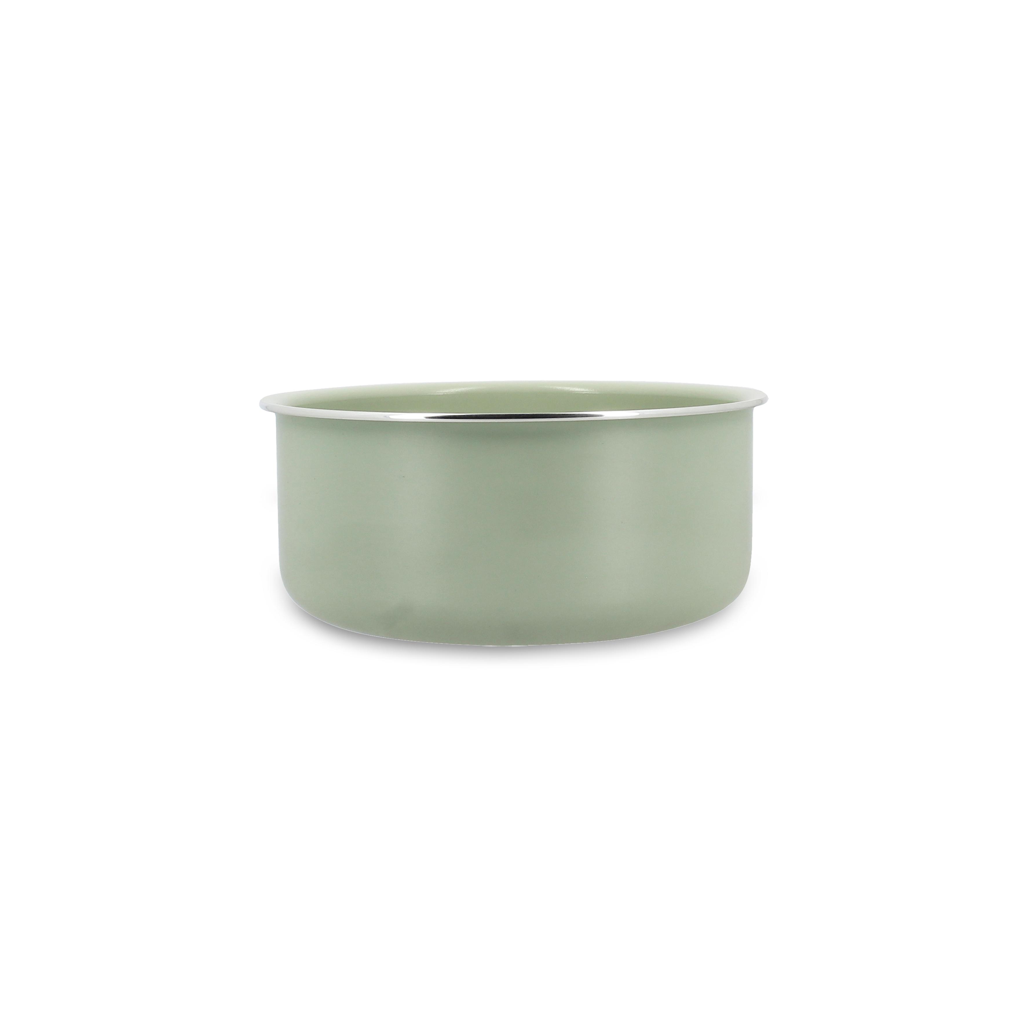 Casserole en aluminium 16cm vert