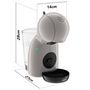 Voir la diapositive 5 : KRUPS Machine expresso Nescafé Dolce Gusto YY5742FD - Taupe