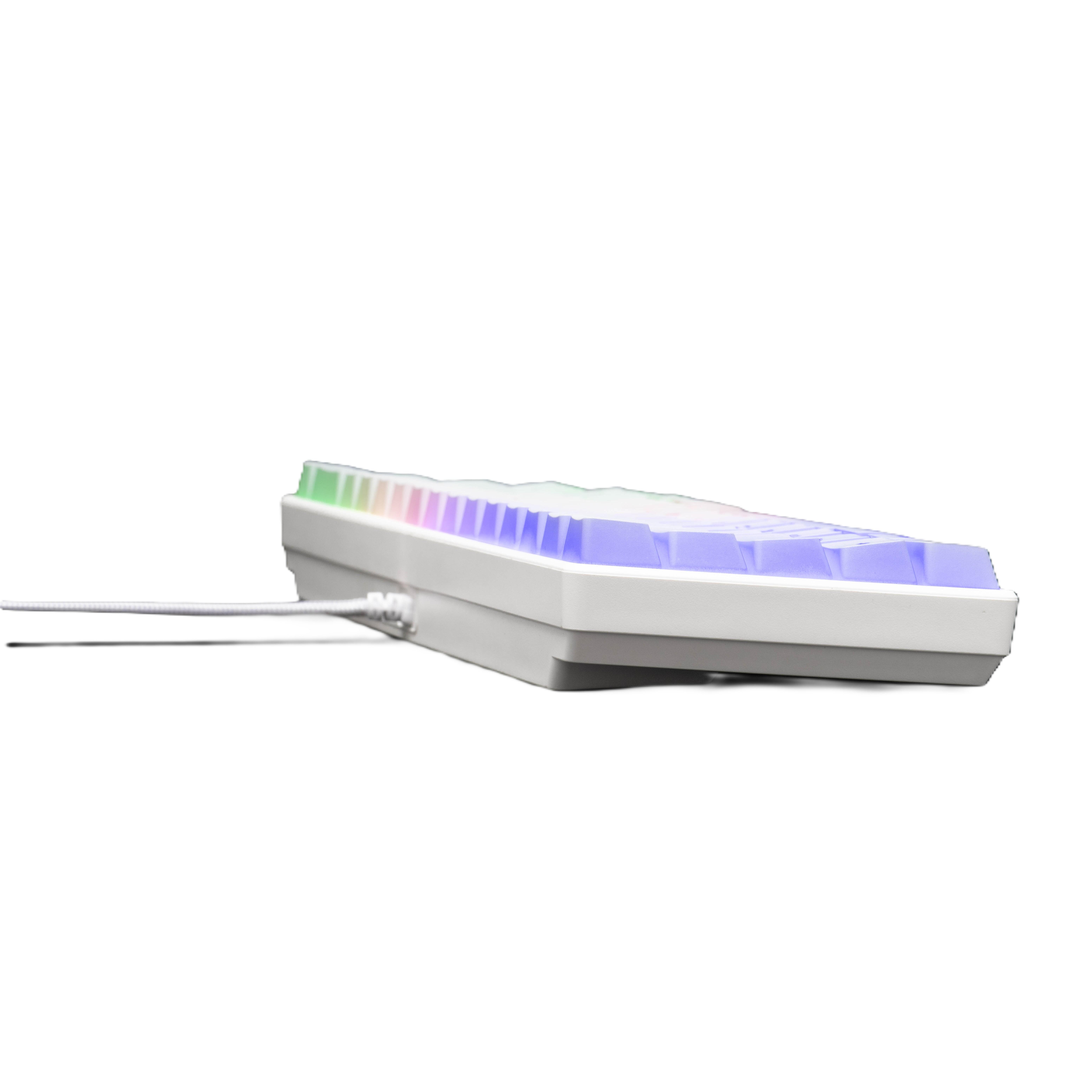 Voir la diapositive 3 : Pack Clavier GLAB Keyz Hydrogen - Blanc