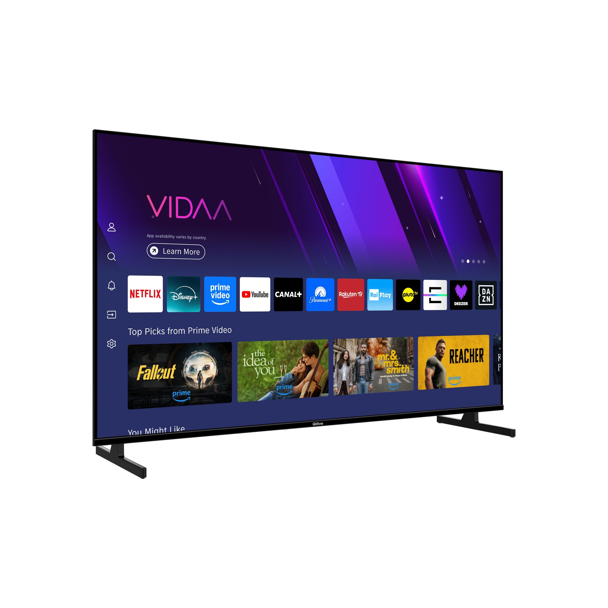 Voir la diapositive 4 : QILIVE TV Q50US251B