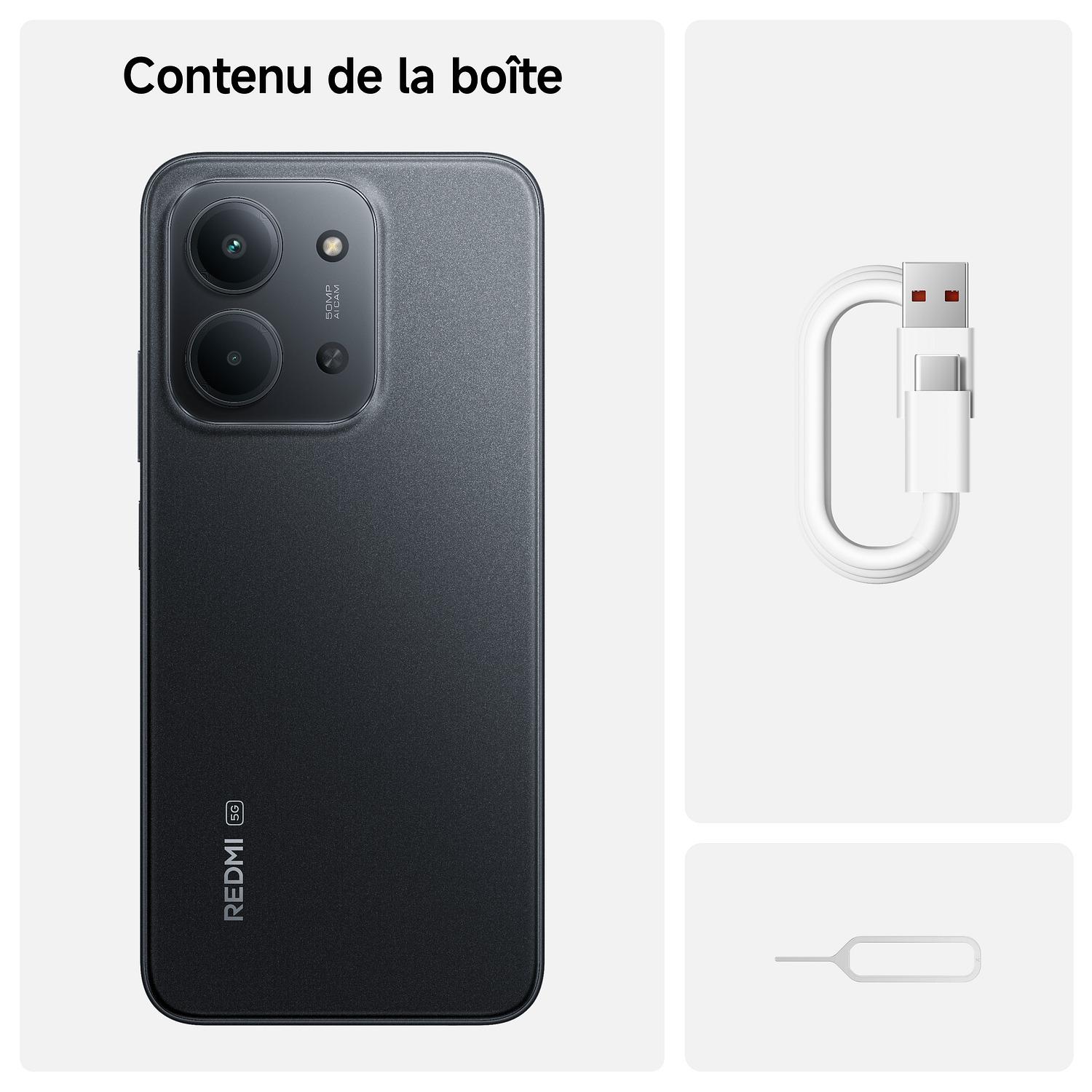 Voir la diapositive 5 : XIAOMI Redmi 15C 5G 256Go - Noir