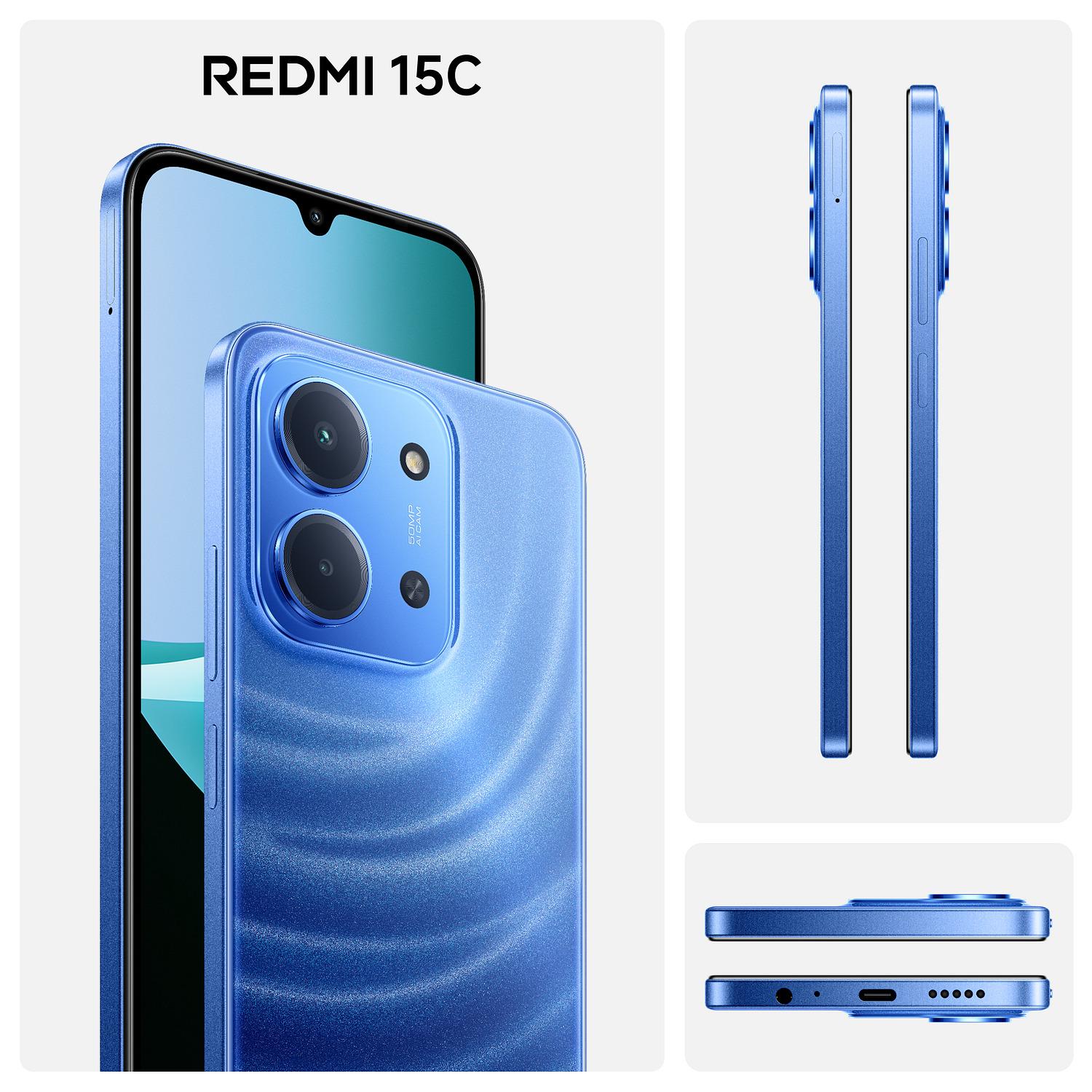 Voir la diapositive 2 : XIAOMI Redmi 15C 256Go - Bleu