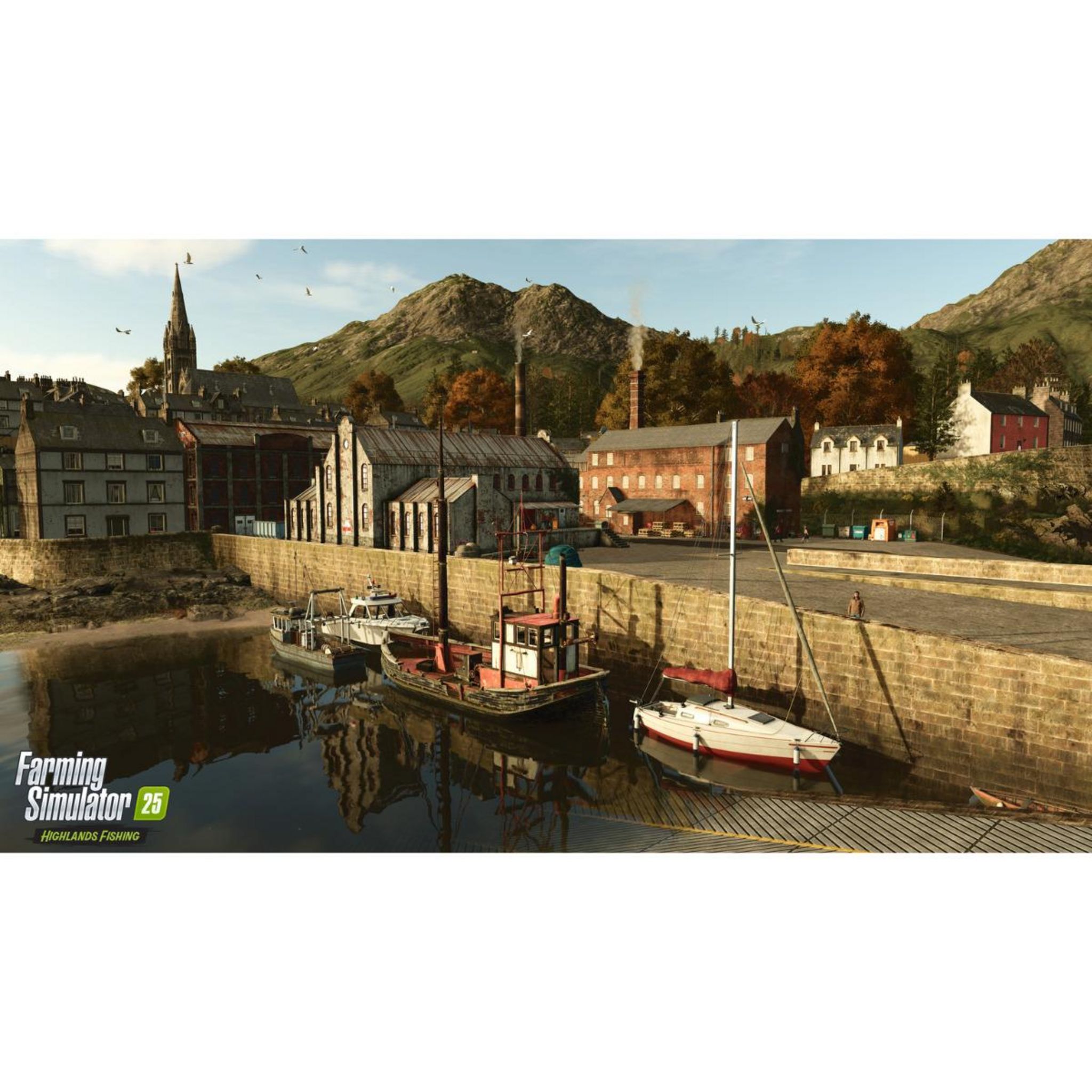 Voir la diapositive 2 : Farming Simulator 25: Highlands Fisching Edition PS5