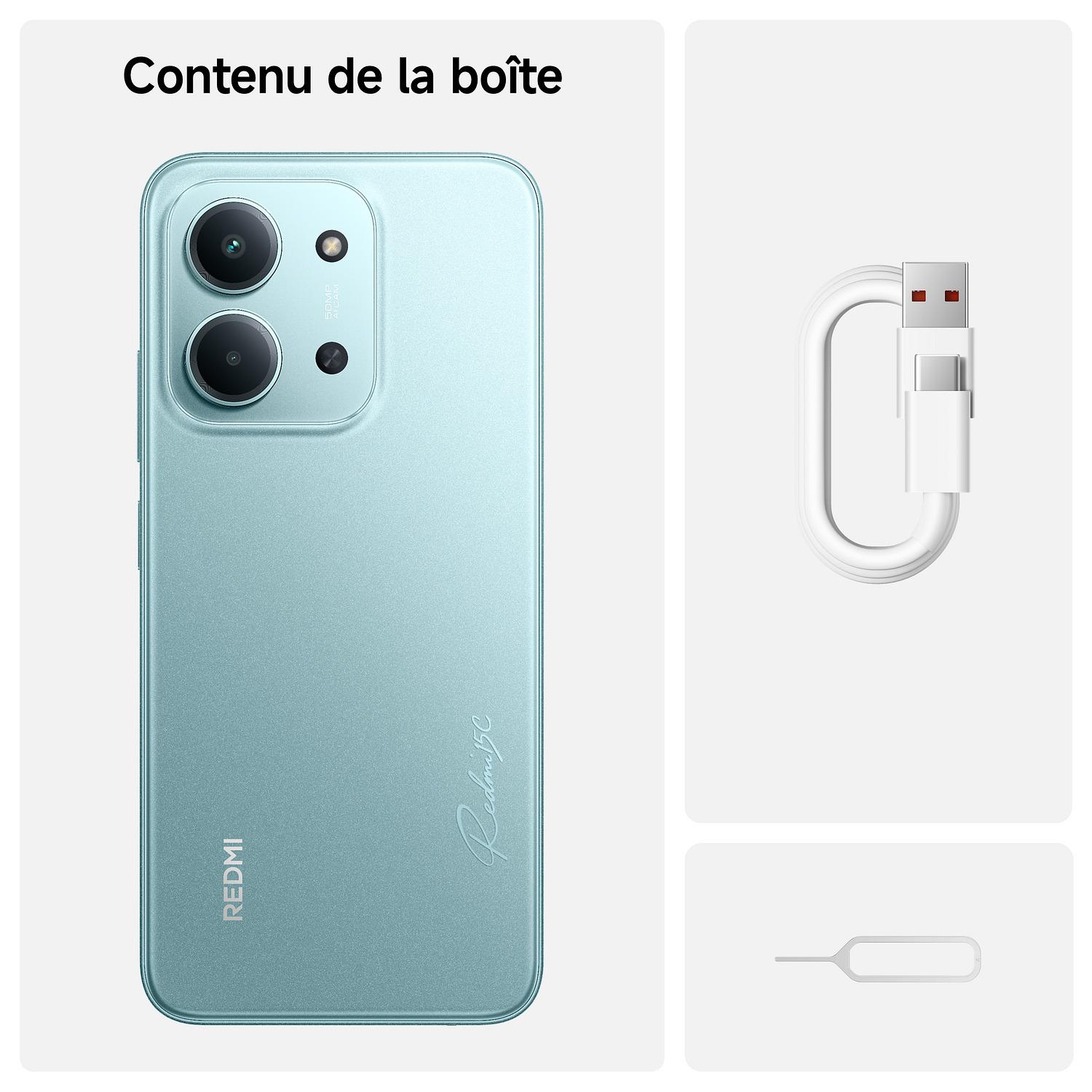 Voir la diapositive 5 : XIAOMI Redmi 15C 256Go - Vert