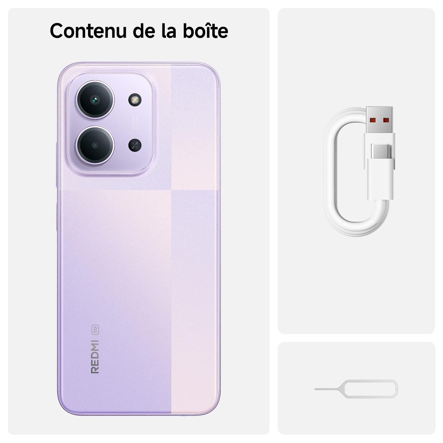 Voir la diapositive 5 : XIAOMI Redmi 15C 5G 256Go - Violet