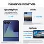 Voir la diapositive 5 : SAMSUNG Galaxy Z Flip7 256Go - Bleu