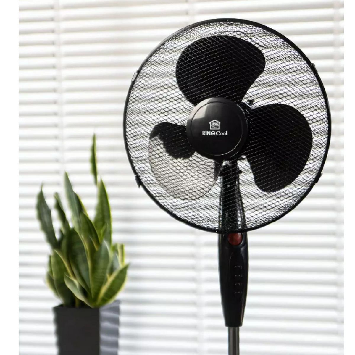 FORTUS Ventilateur sur pied KC 2125 - Noir