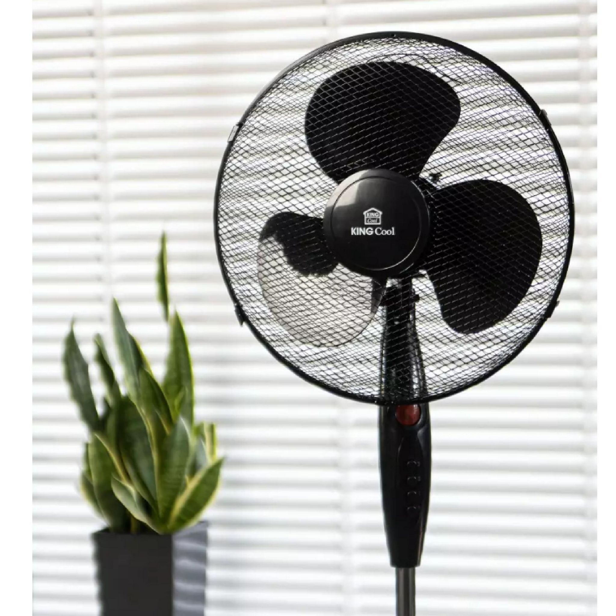 Voir la diapositive 3 : FORTUS Ventilateur sur pied KC 2125 - Noir