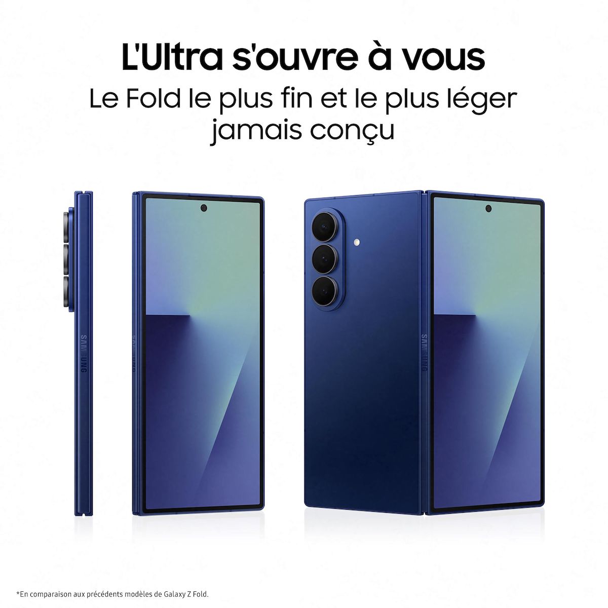 SAMSUNG Galaxy Z Fold7 256Go - Noir