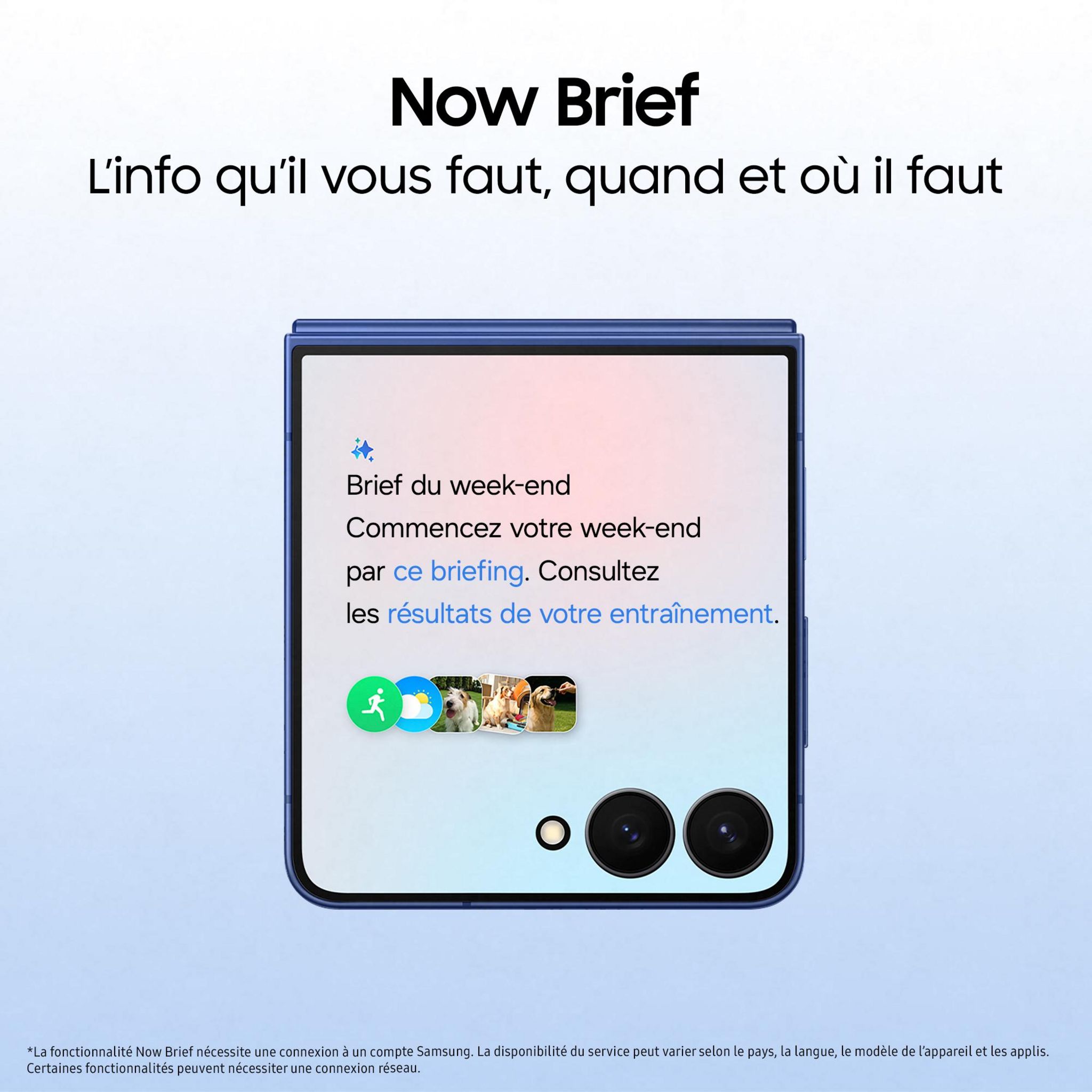 Voir la diapositive 6 : SAMSUNG Galaxy Z Flip7 512Go - Corail