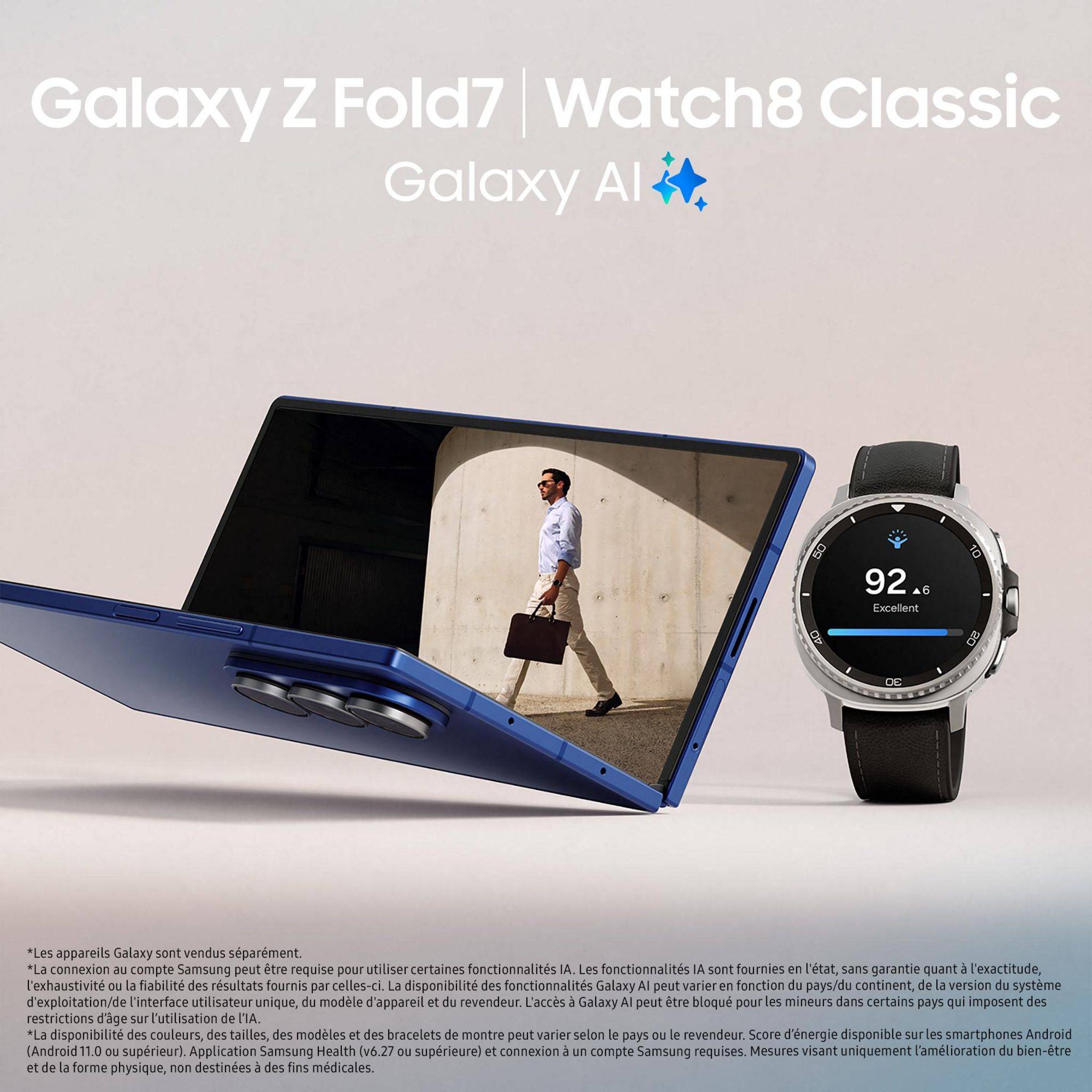 Voir la diapositive 8 : SAMSUNG Galaxy Z Fold7 512Go - Noir