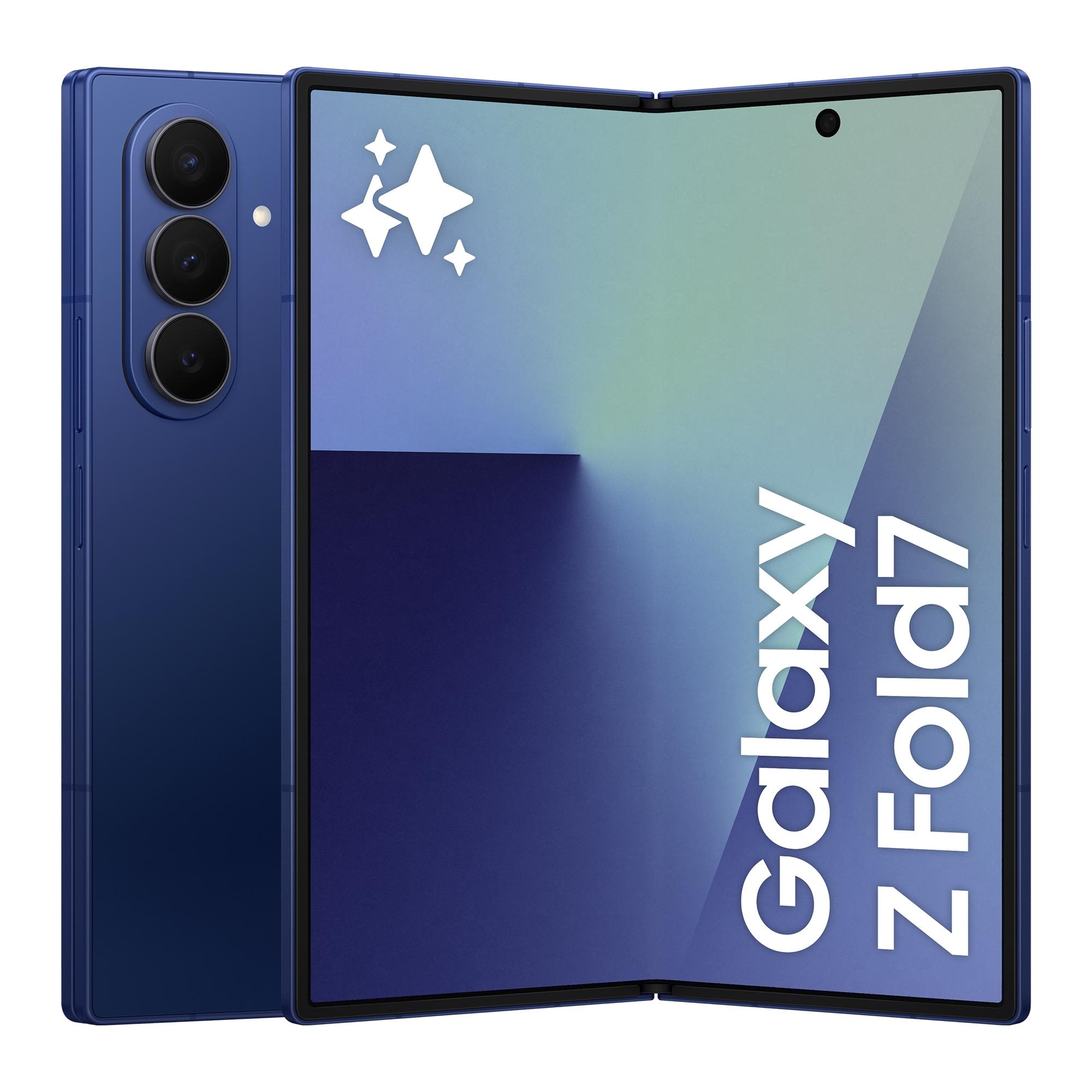 Voir la diapositive 2 : SAMSUNG Galaxy Z Fold7 512Go - Bleu