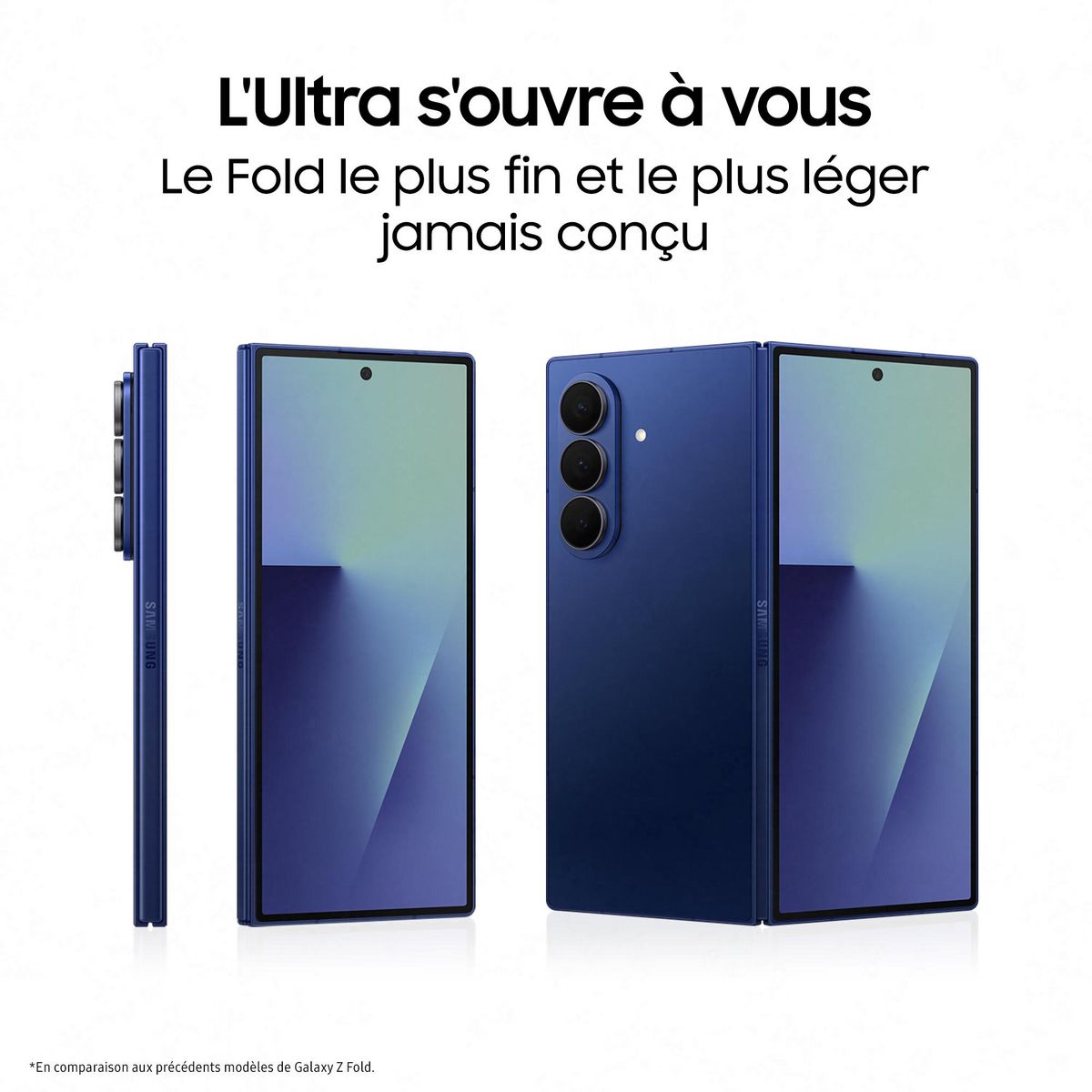 SAMSUNG Galaxy Z Fold7 512Go - Bleu