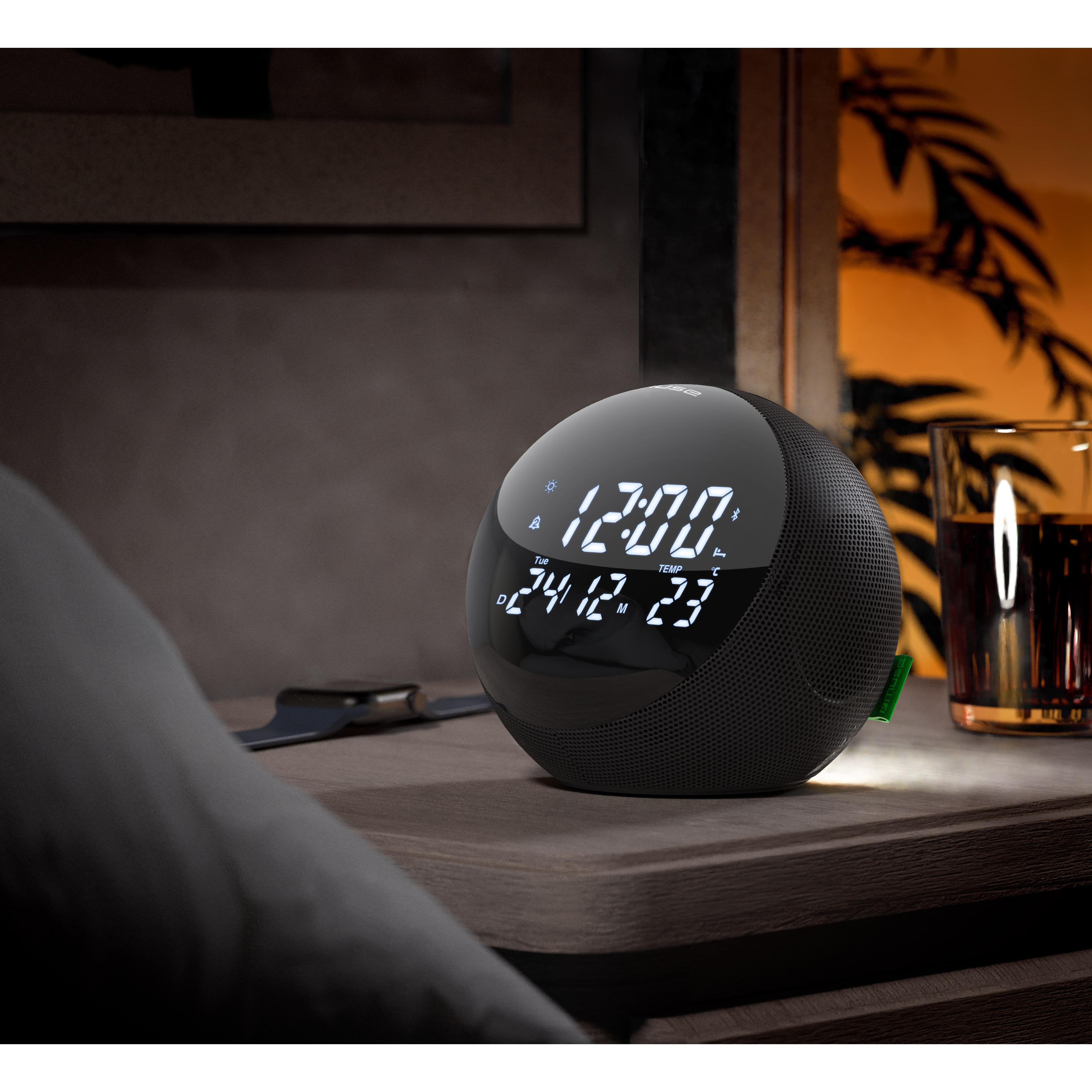 Voir la diapositive 4 : MUSE Radio Réveil M197 Bluetooth - Noir