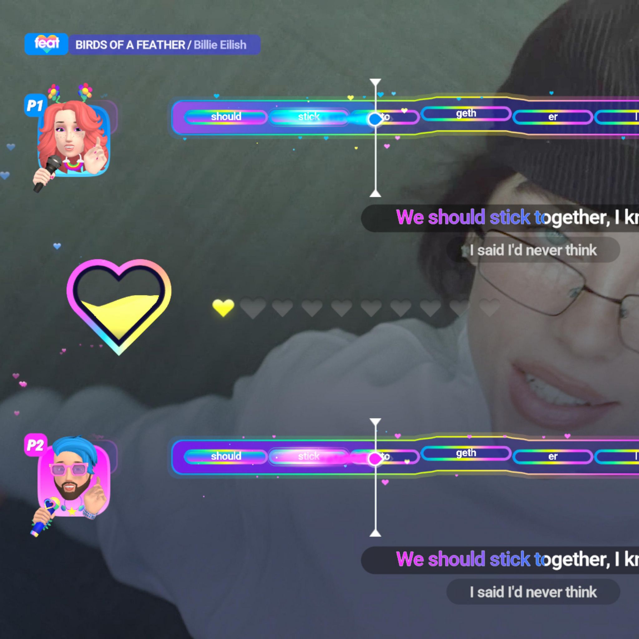 Voir la diapositive 2 : Let's Sing 2026 + 2 Micros Nintendo Switch