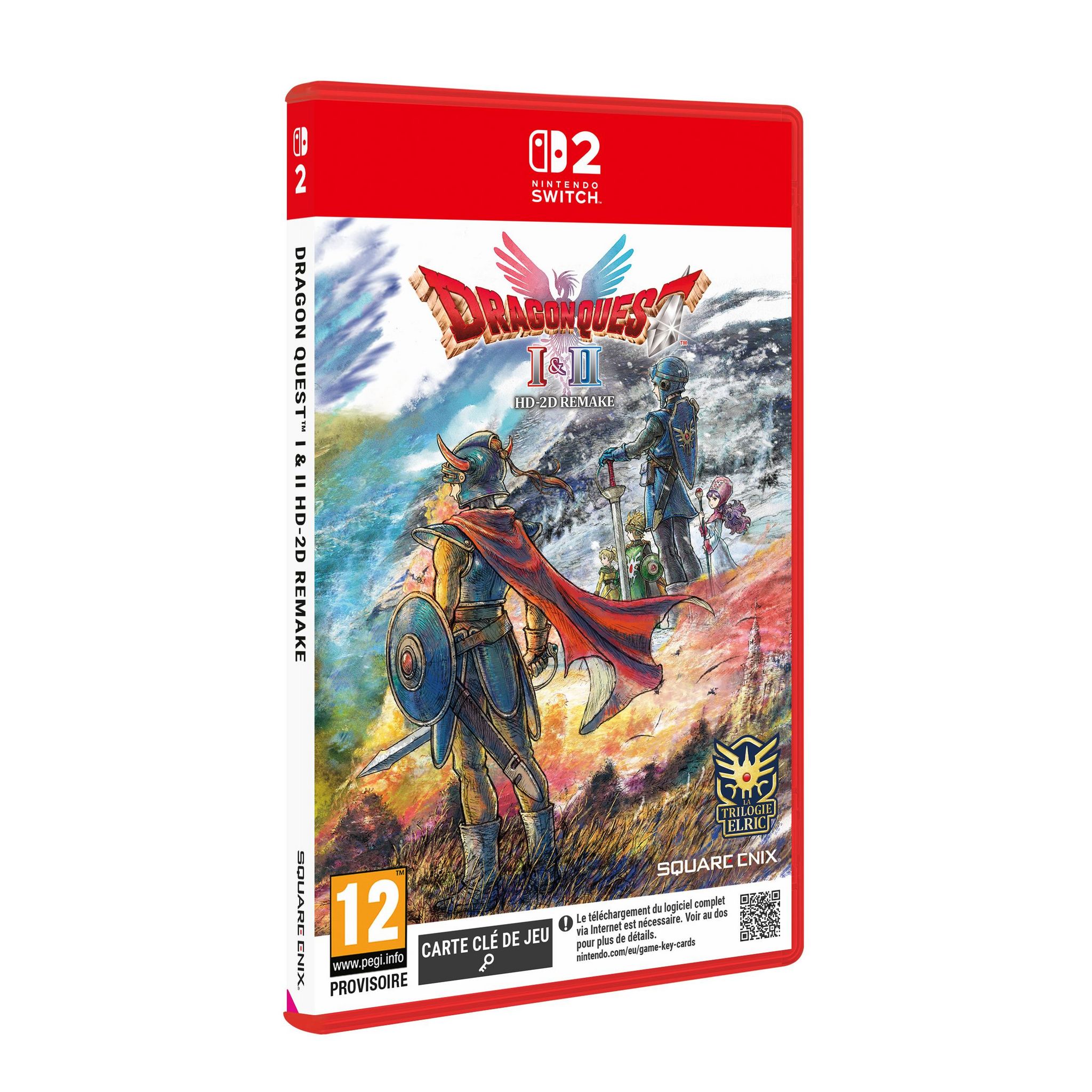 Voir la diapositive 2 : Dragon Quest I et II HD-2D Remake Nintendo Switch 2