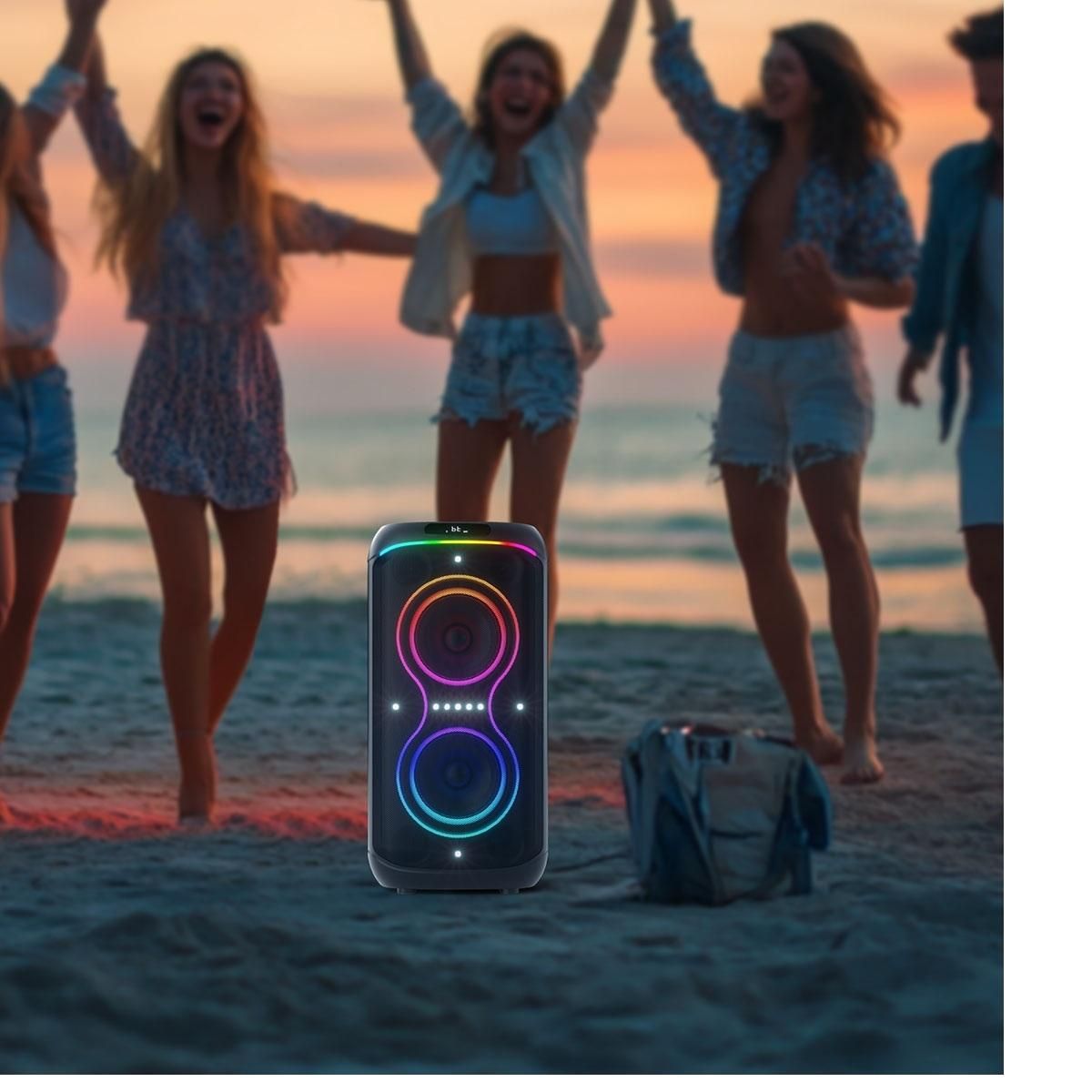 MUSE Enceinte Highpower M1930 300W DJ - Noir