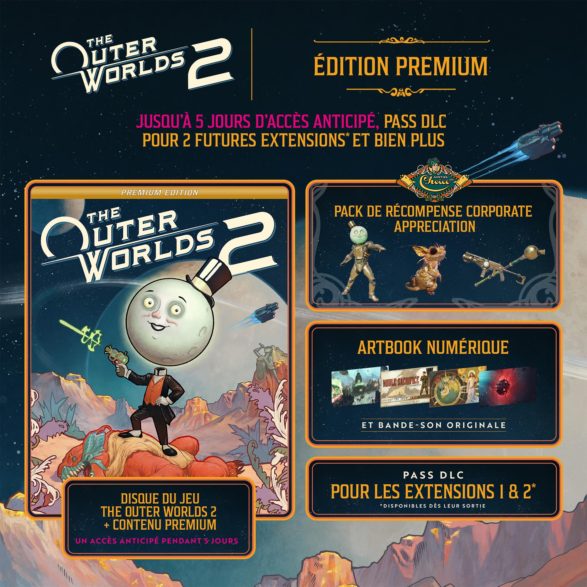 Voir la diapositive 2 : The Outer Worlds 2 Premium Edition - Code De Téléchargement Xbox Series X