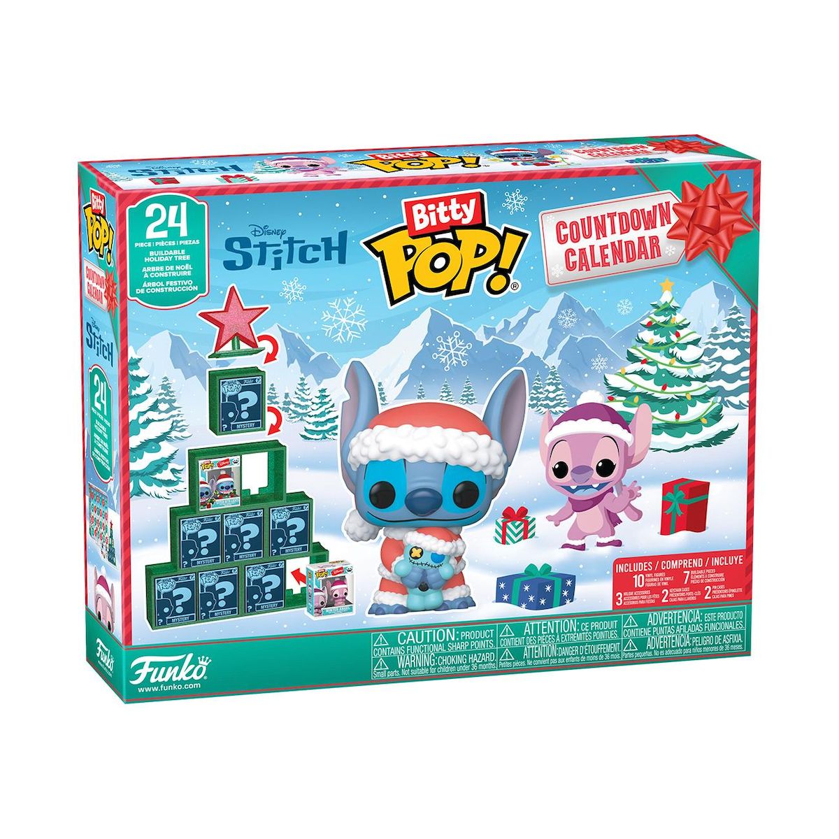 FUNKO Calendrier de l'Avent Bitty POP Stitch Disney