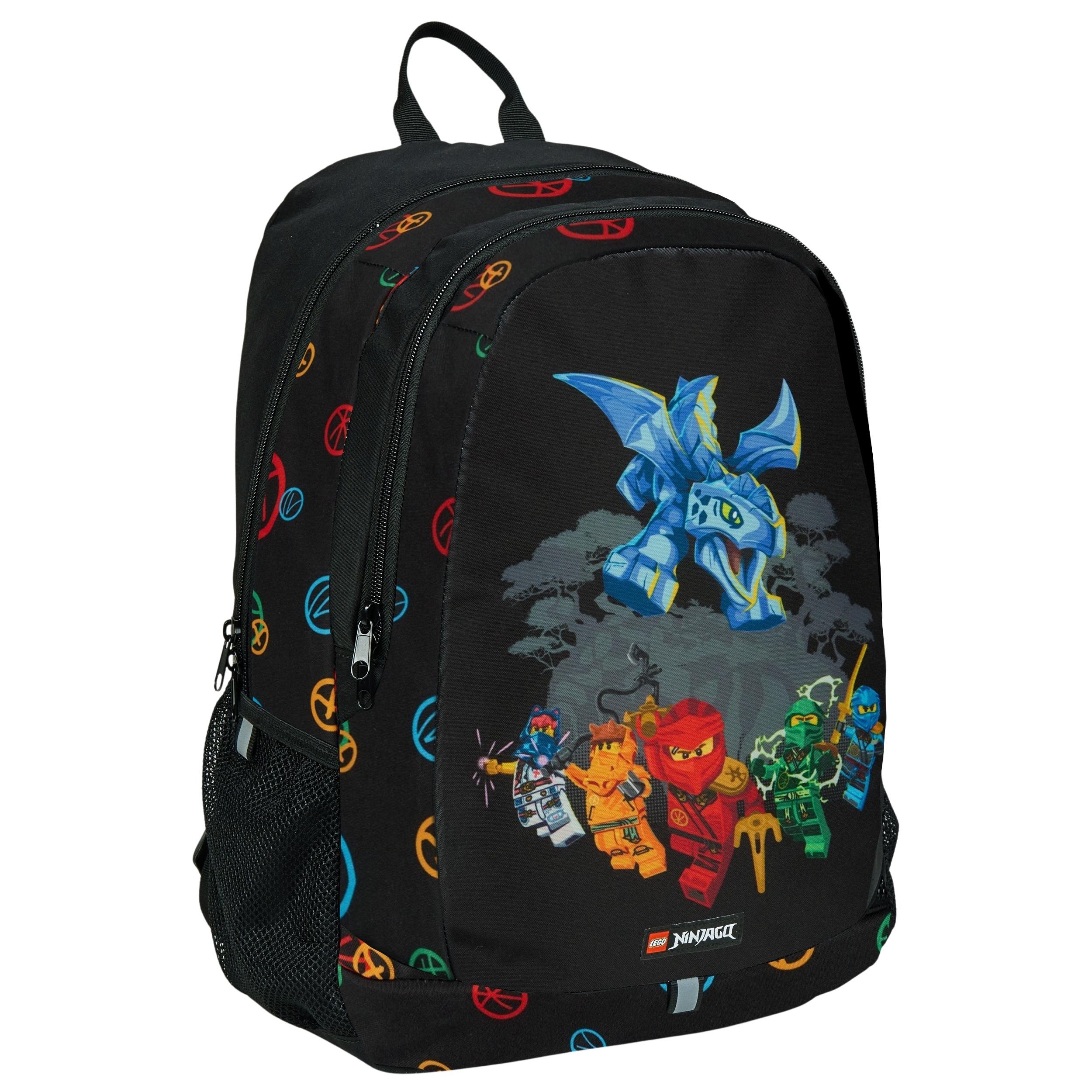 LANNOO Sac à Dos 2 compartiments LEGO Ninja 40cm 17L