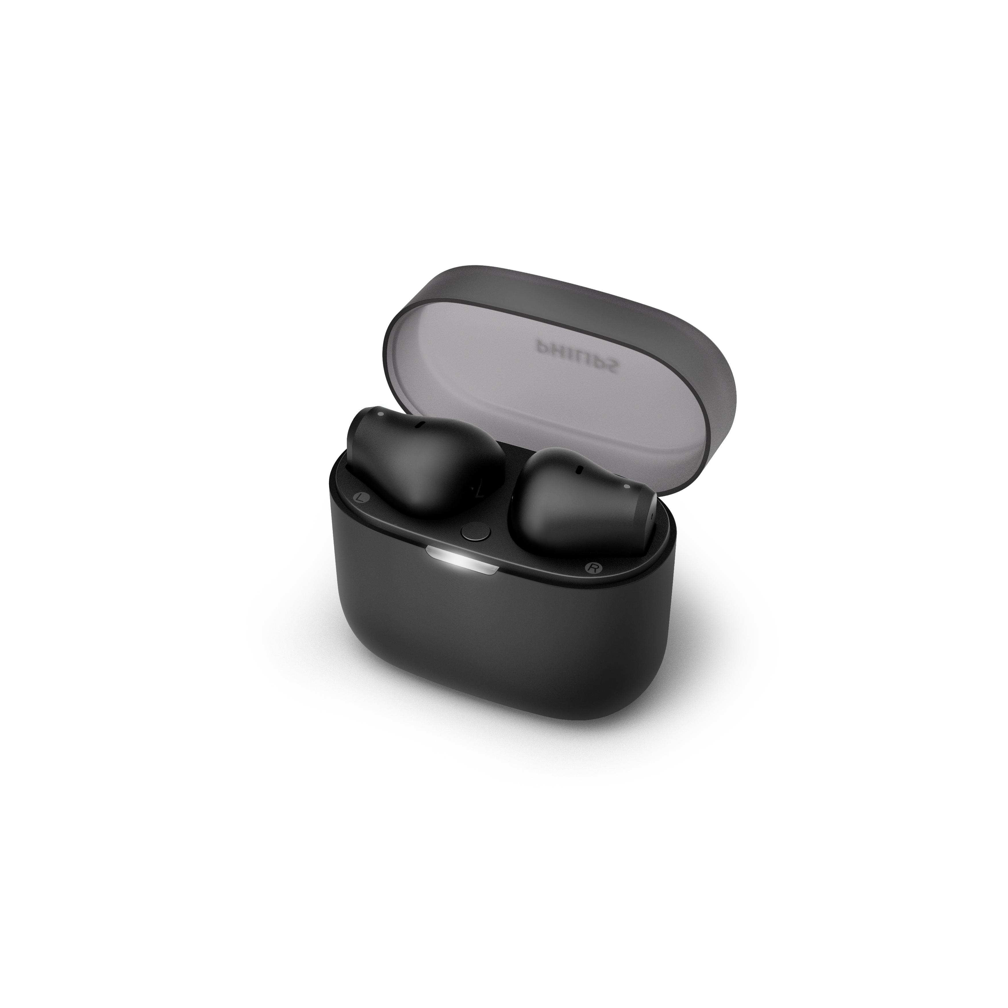 Voir la diapositive 3 : PHILIPS Écouteurs TWS SI TAT 2139 - Noir
