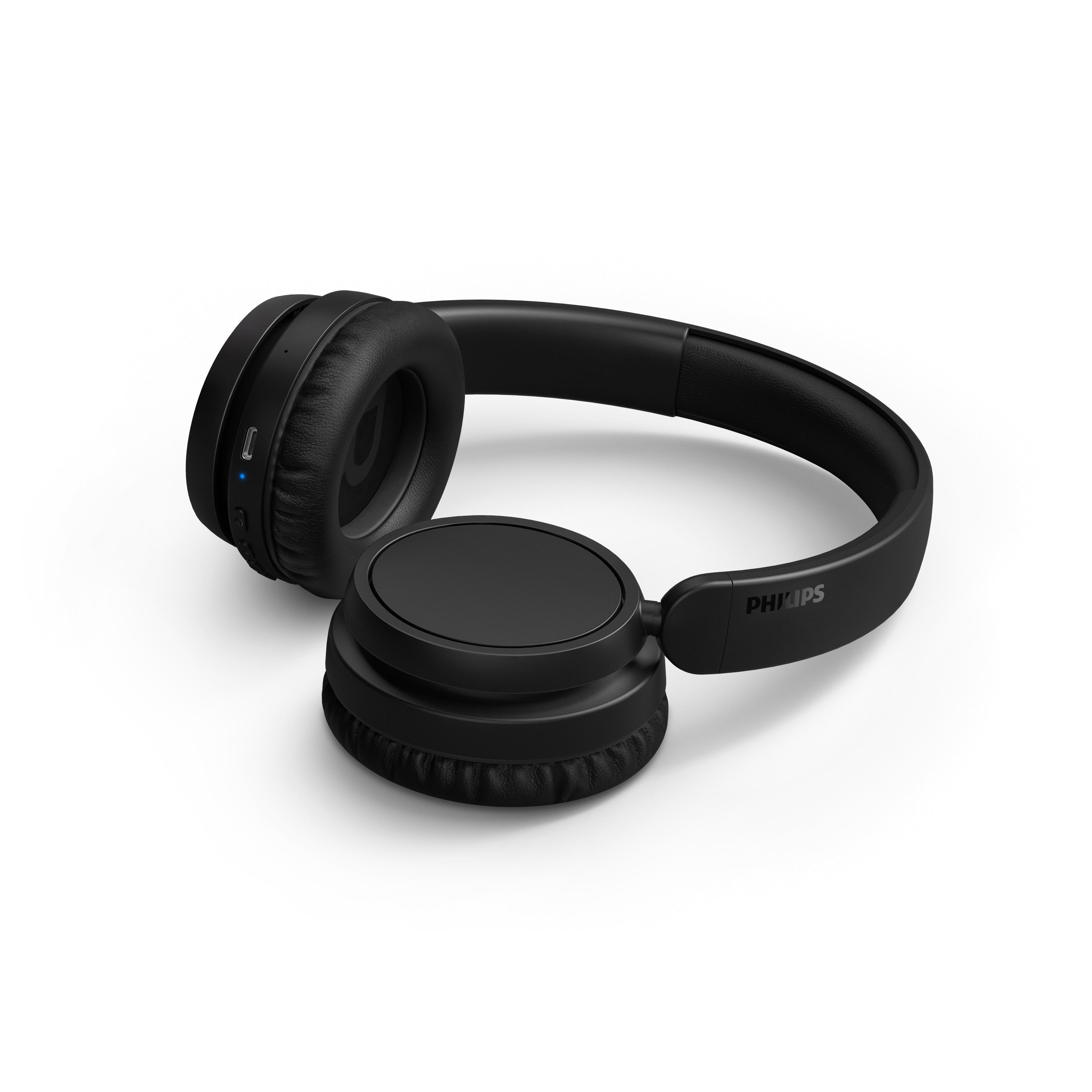 Voir la diapositive 2 : PHILIPS Casque sans fil Bluetooth TAH 5209 - Noir