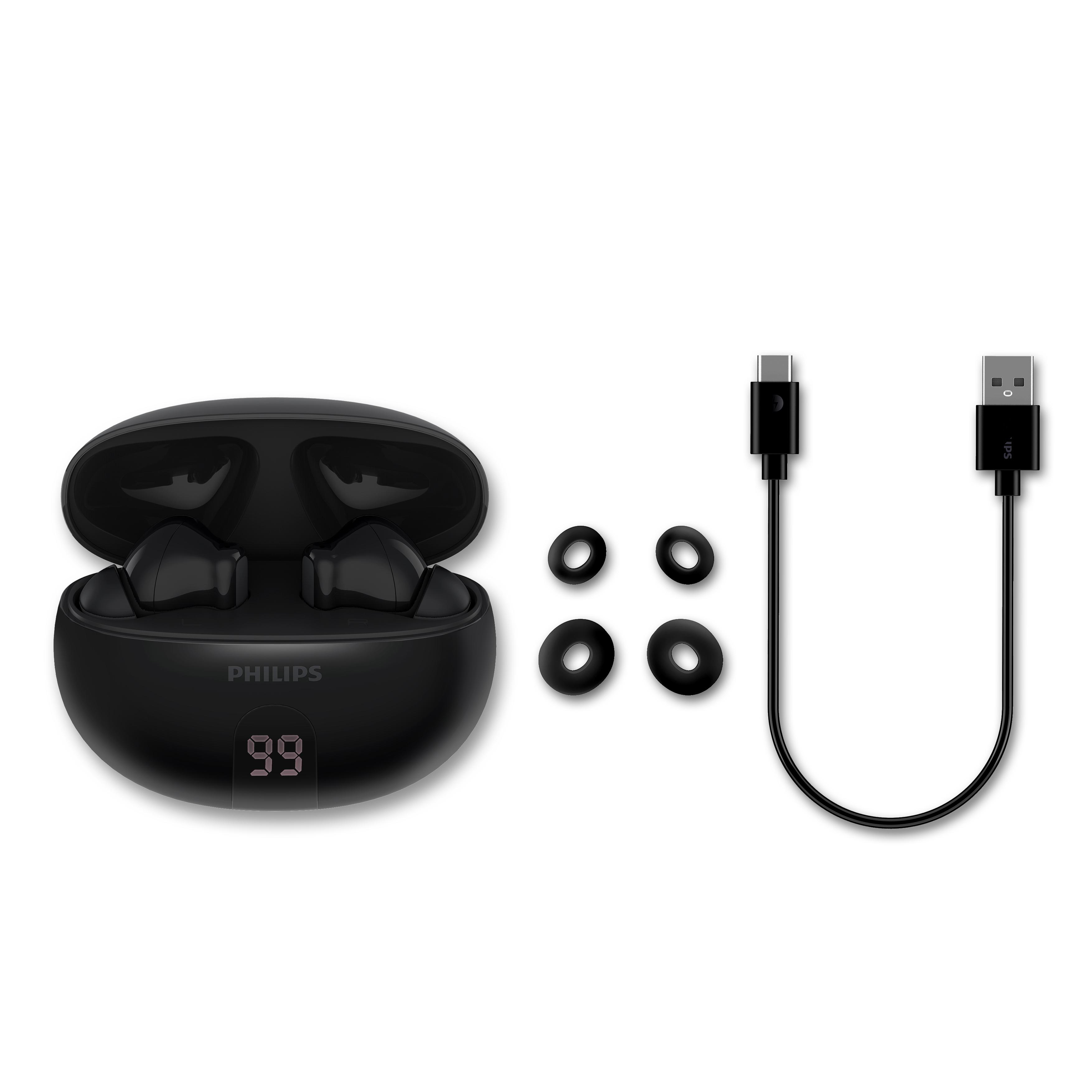 Voir la diapositive 5 : PHILIPS Écouteurs TAT2520 ANC - Noir