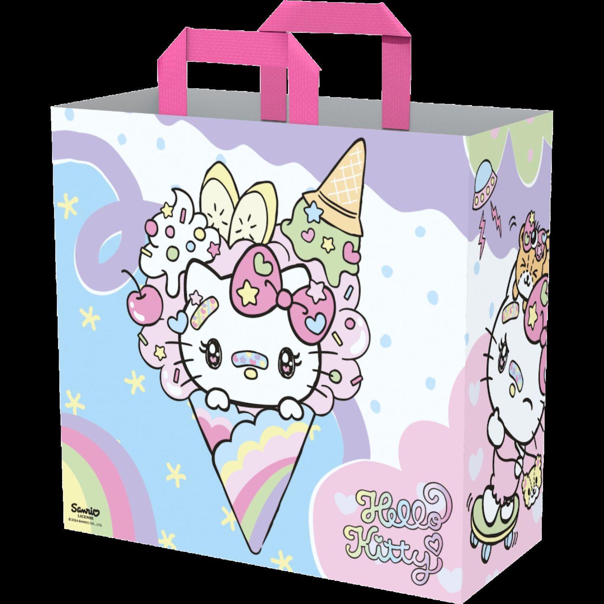 KONIX Sac cabas Ice Cream Hello Kitty