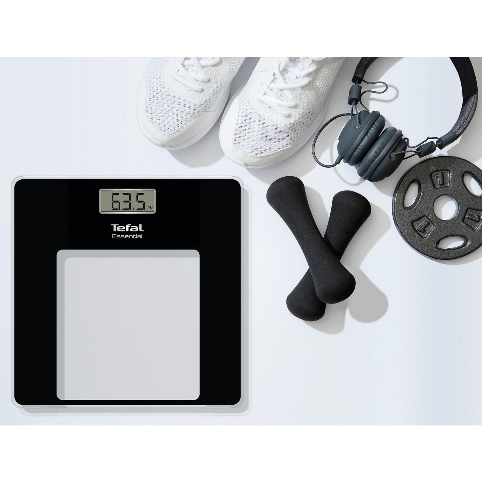 Voir la diapositive 3 : TEFAL Pèse personne PP1300VO - Noir