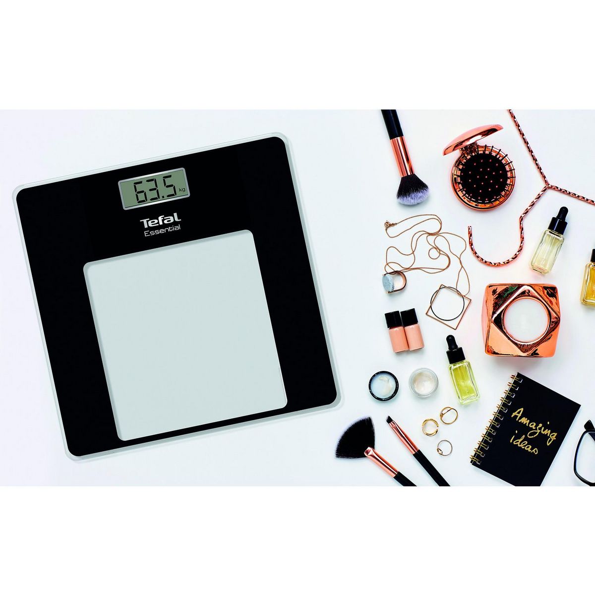 TEFAL Pèse personne PP1300VO - Noir