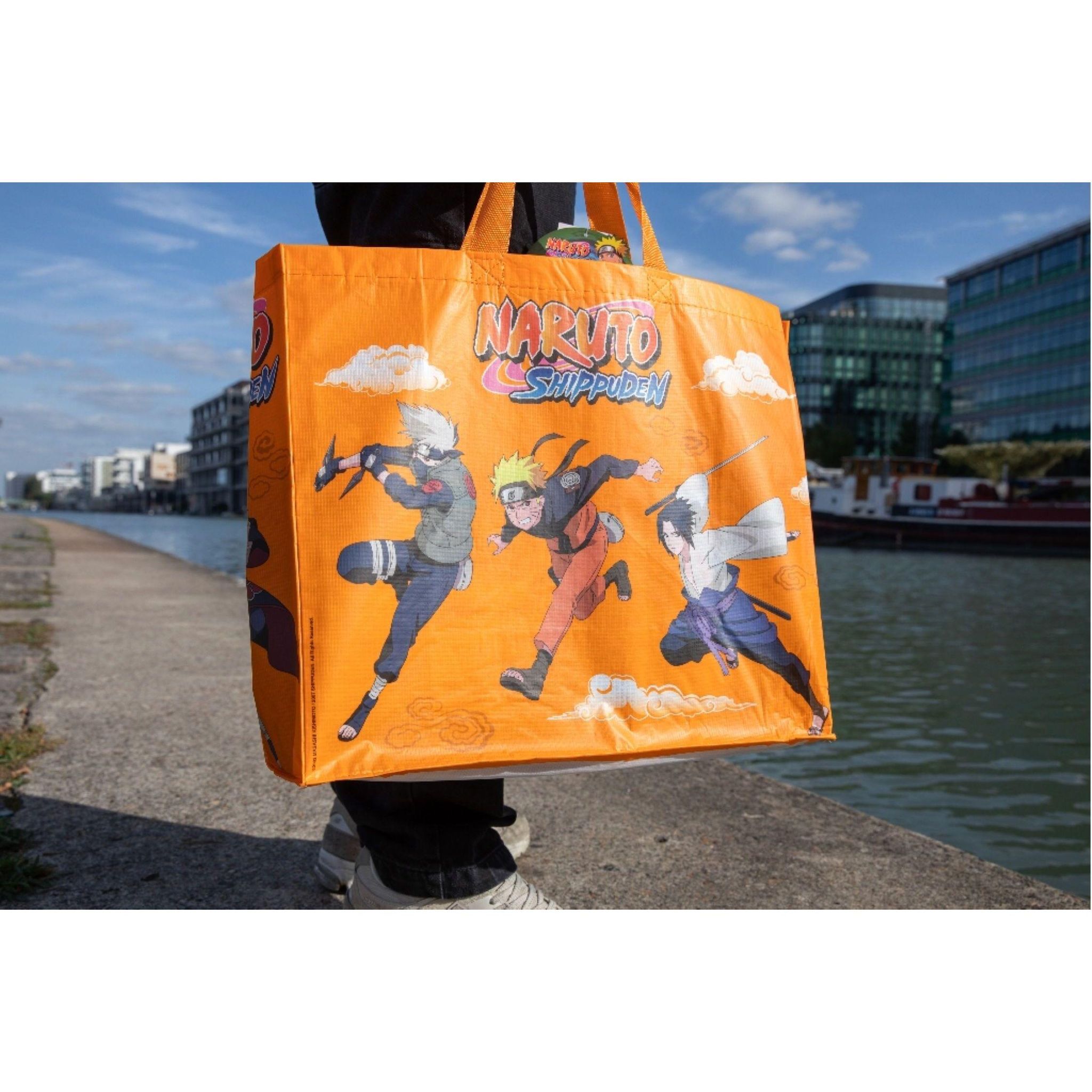 Voir la diapositive 5 : KONIX Sac cabas orange Naruto Shippuden