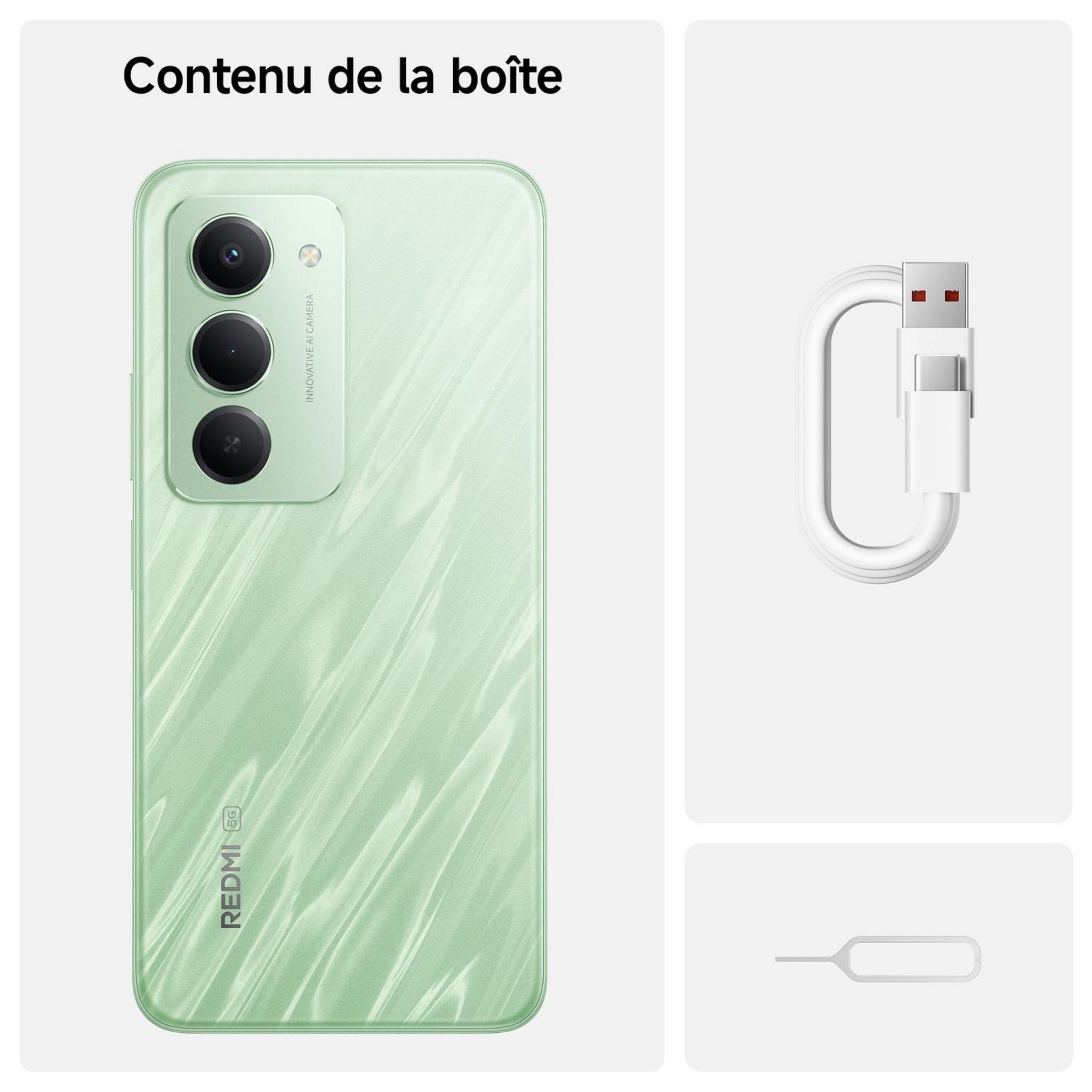 Voir la diapositive 6 : XIAOMI Redmi 15 5G 256Go - Vert