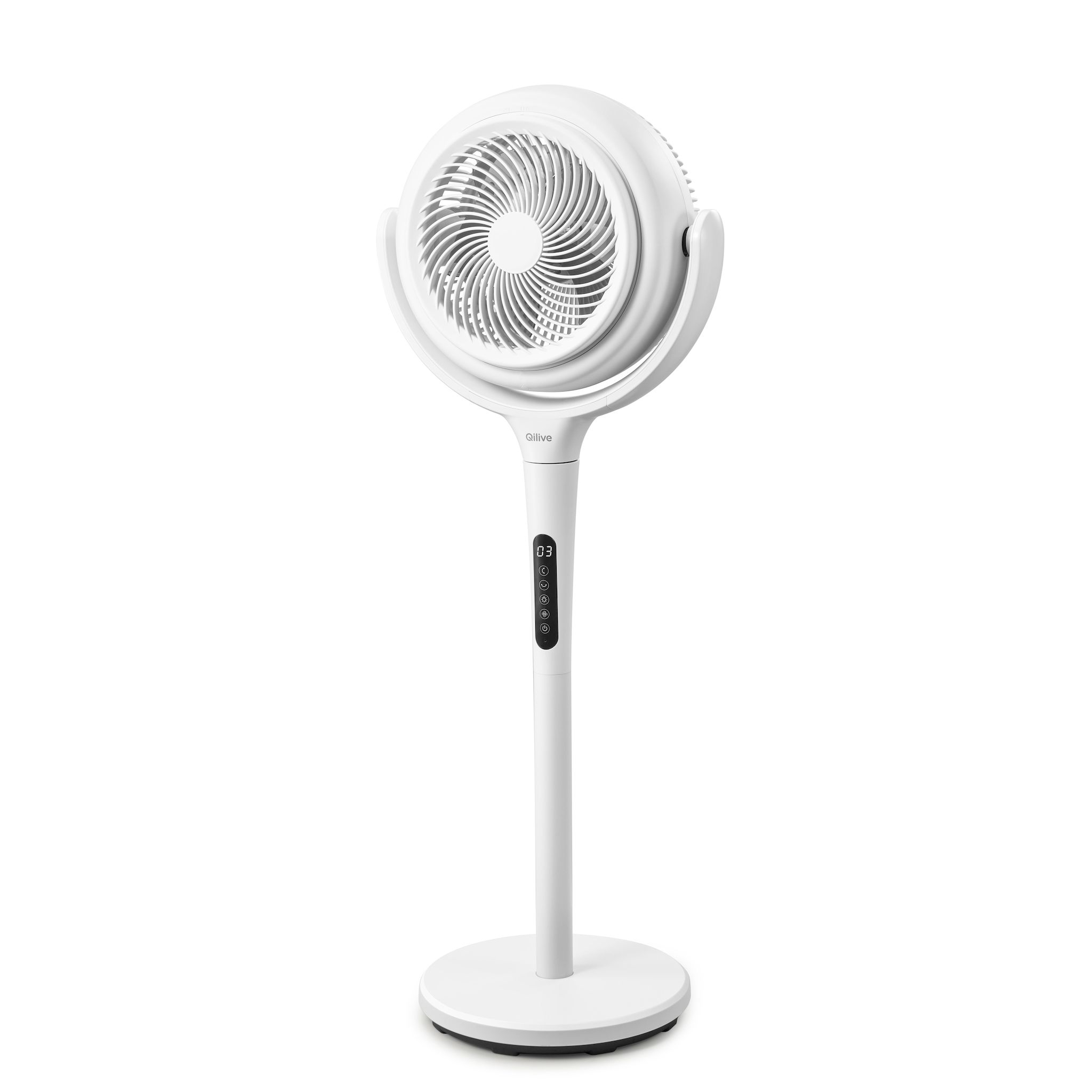 QILIVE Ventilateur sur pied Q.6868 - Blanc