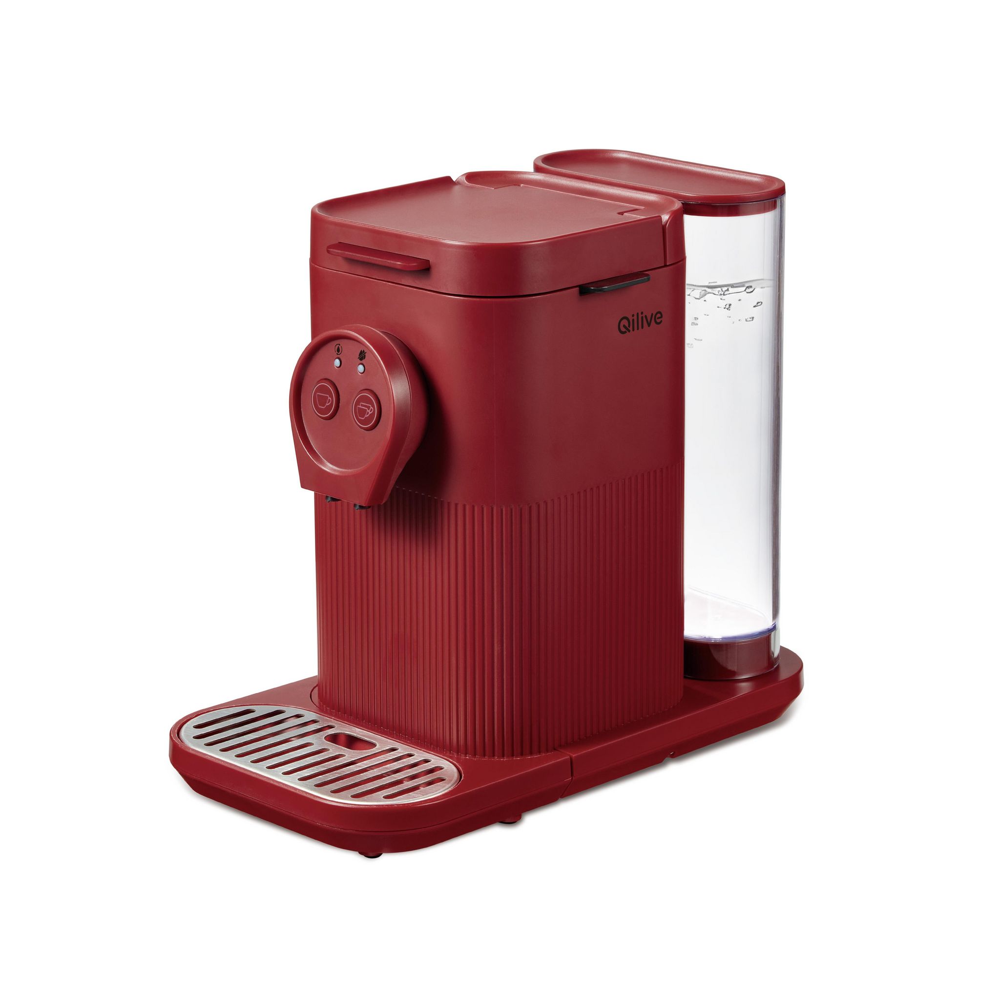 QILIVE Cafetière à dosettes Q.5703 - Rouge