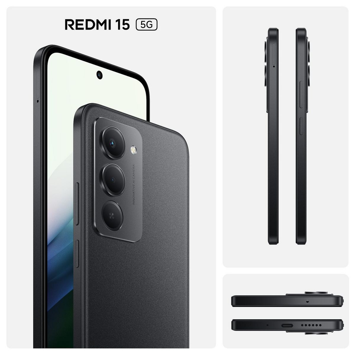 XIAOMI Redmi 15 5G 256Go - Noir