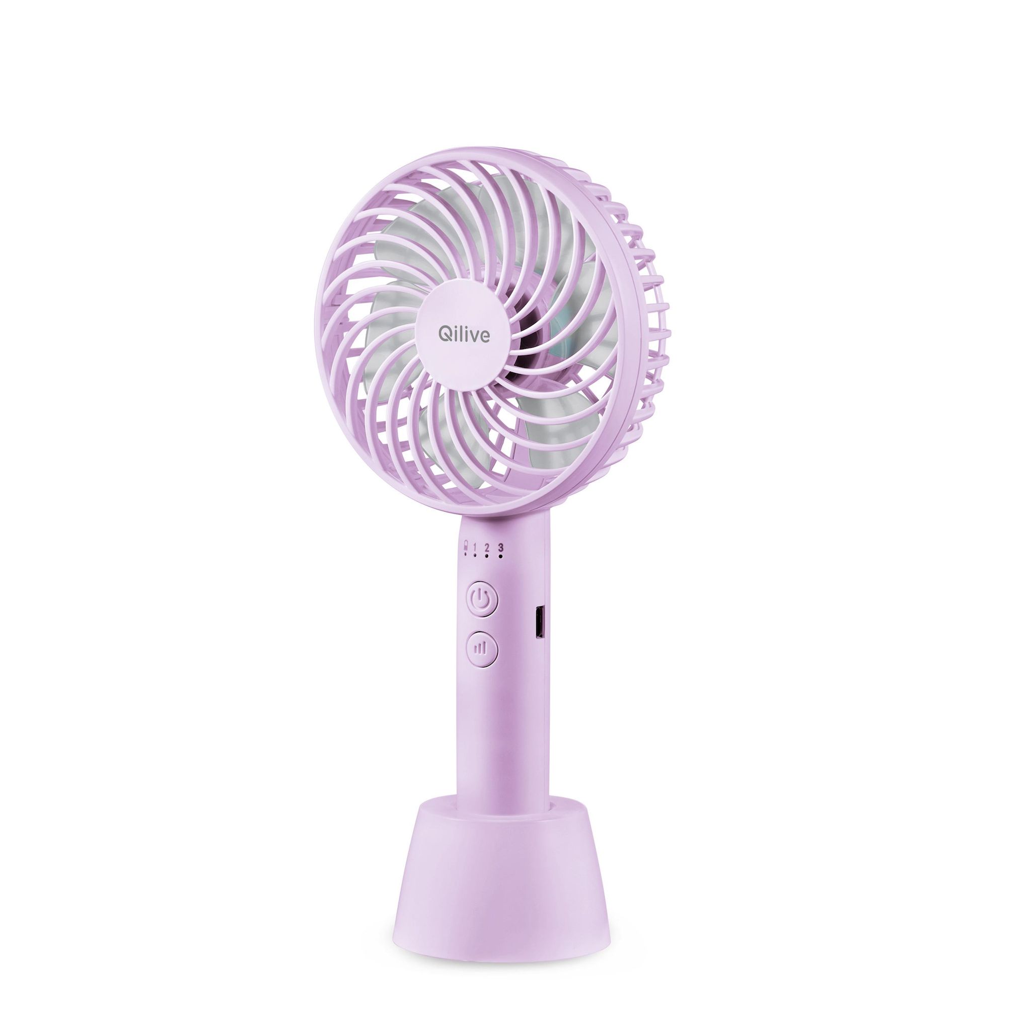 QILIVE Ventilateur à main Q.6746 - Rose