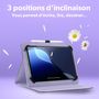 Voir la diapositive 4 : TNB Étui FLOWERS pour tablette 10 pouces